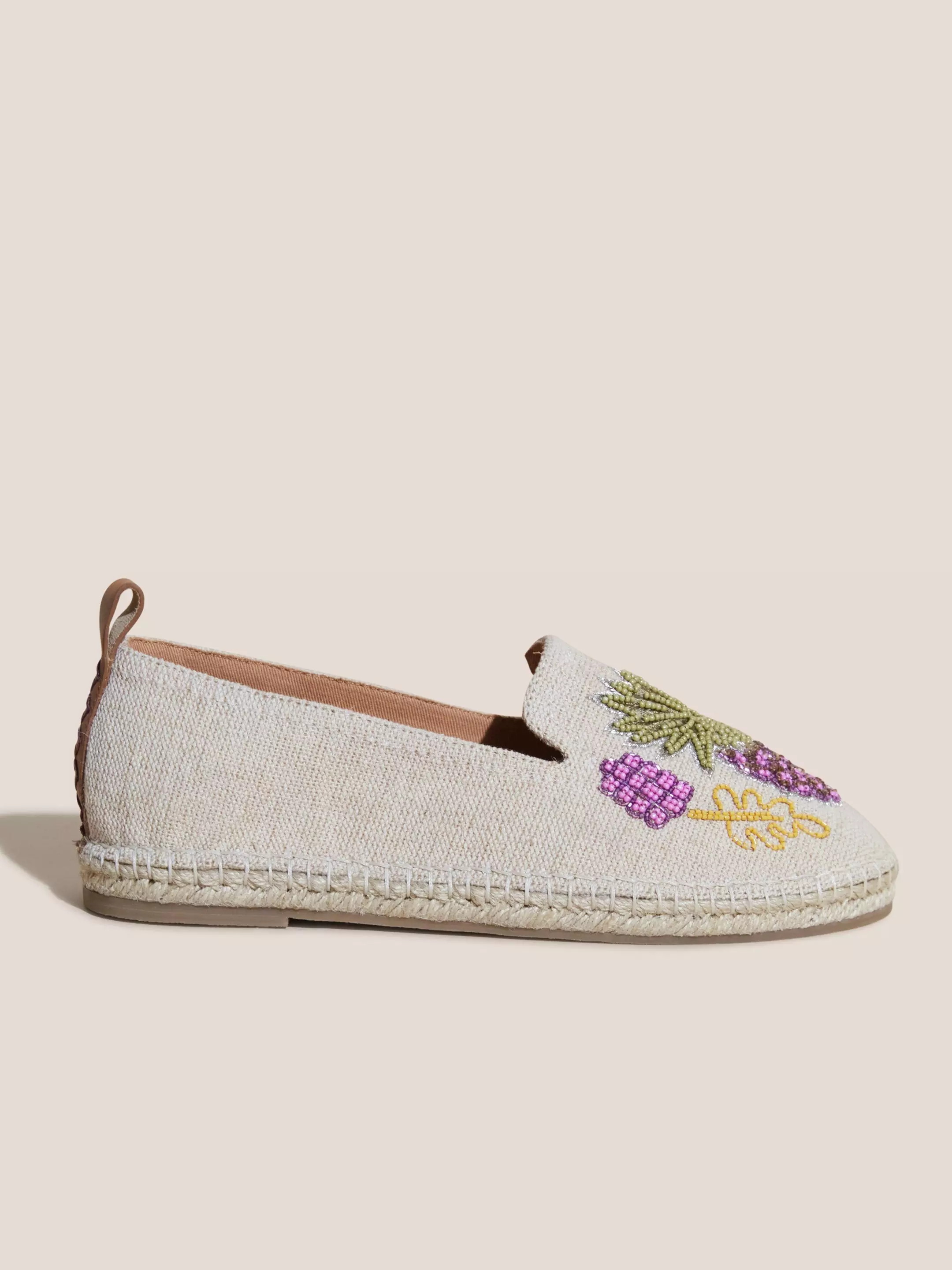 Beaded Pineapple Espadrille