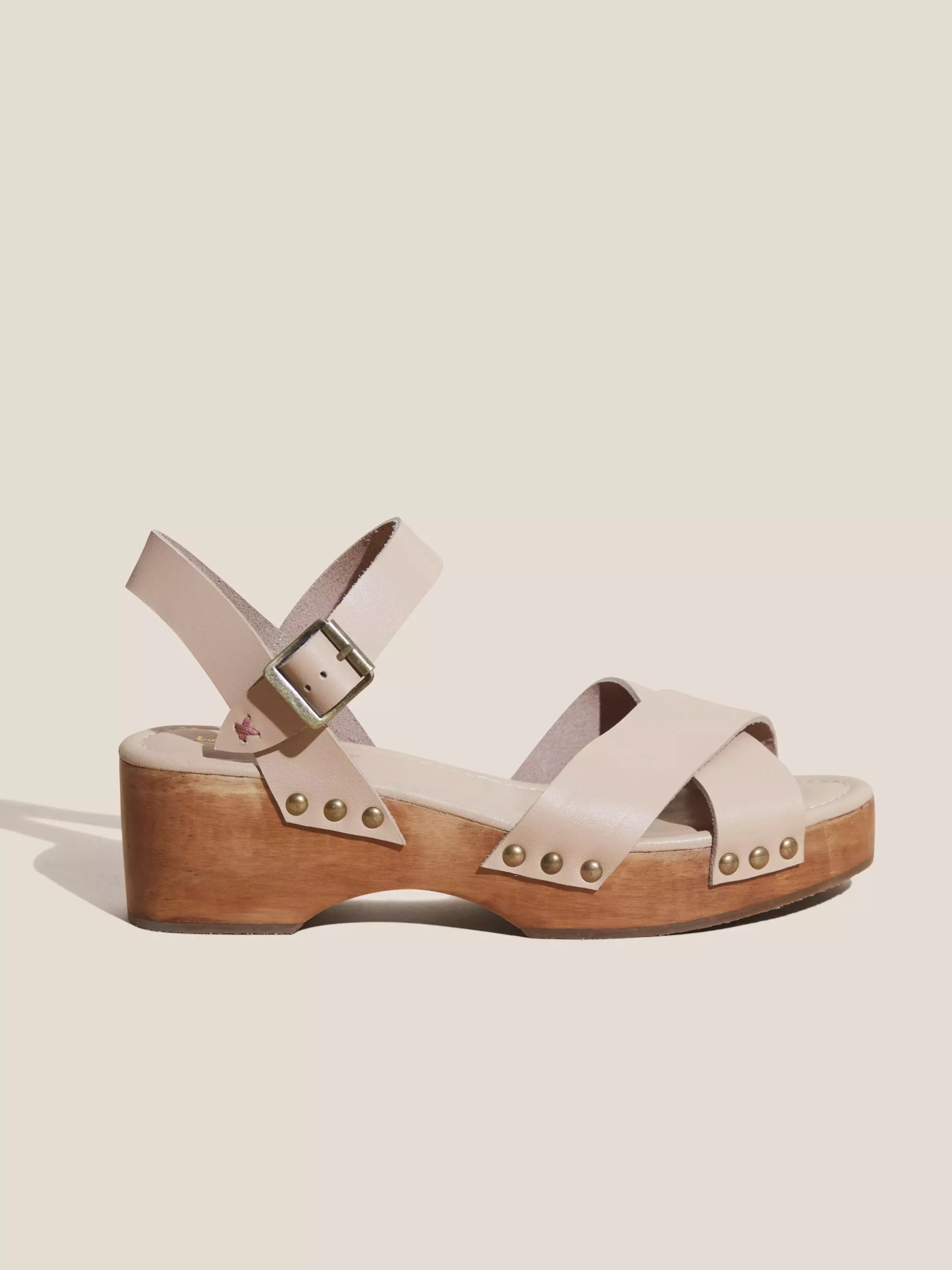 Low Leather Mix Clog 3 Low Leather Mix Clog