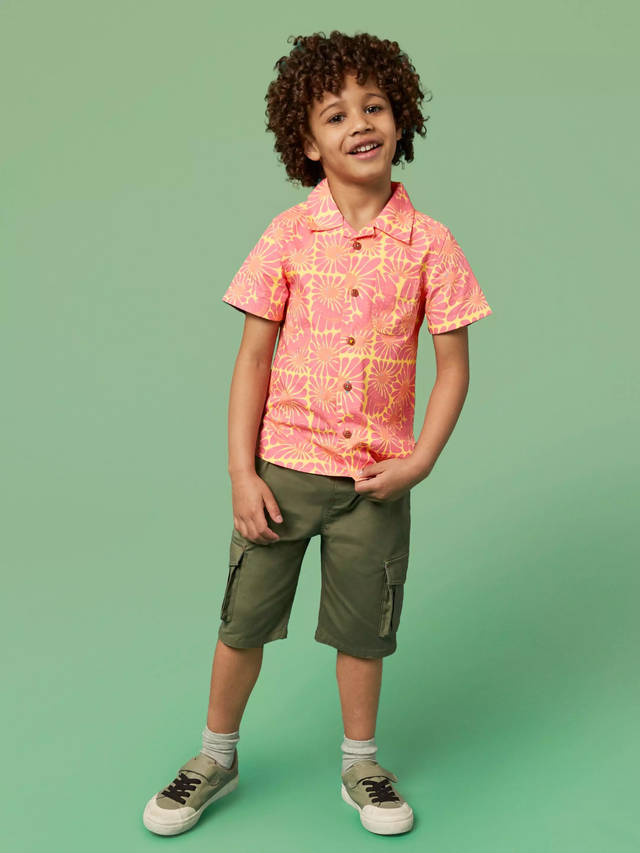 Sunny Flower Printed SS Shirt 3 Sunny Flower Printed SS Shirt