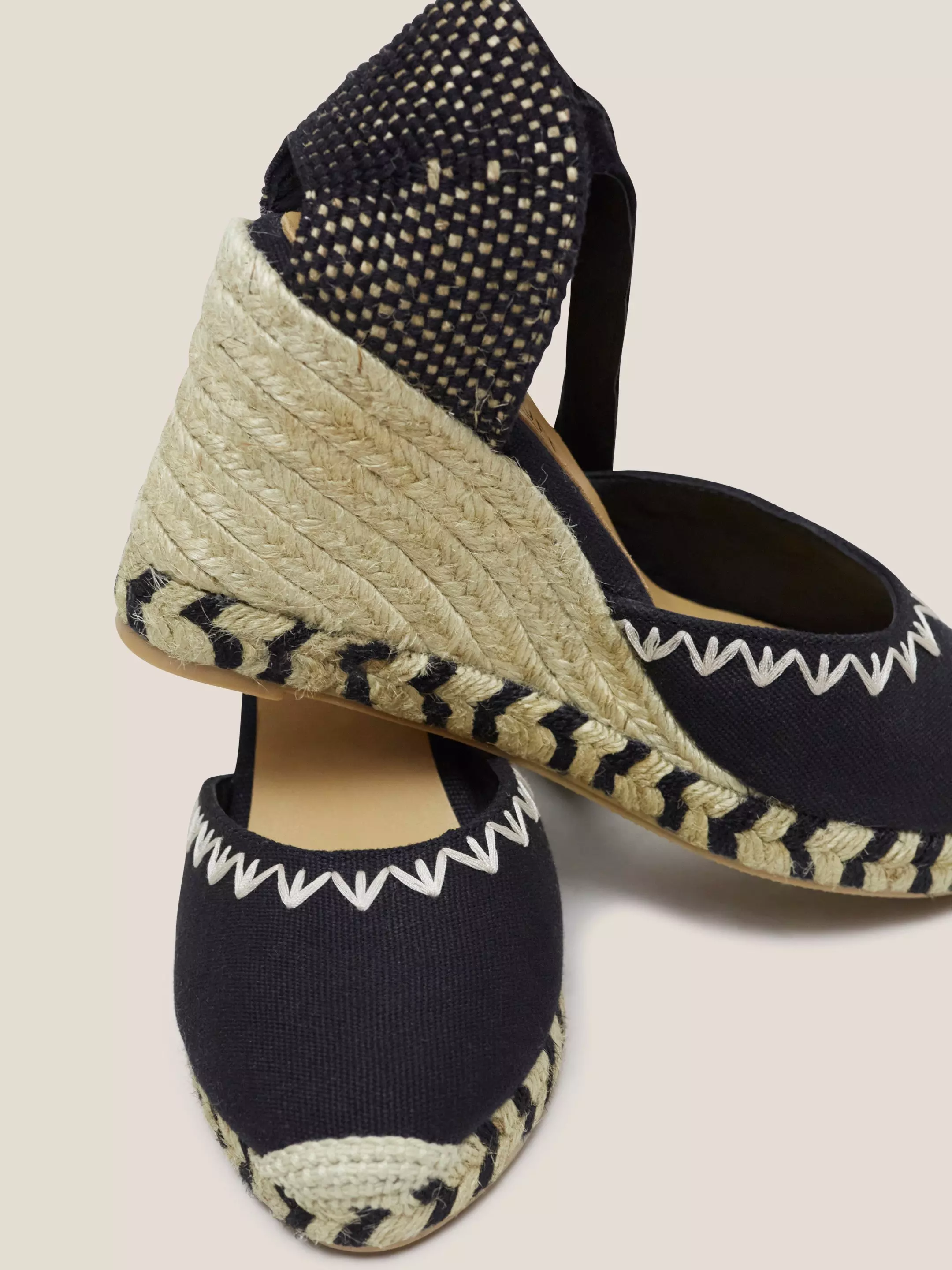 Embroidered Wedge Espadrille 4 Embroidered Wedge Espadrille