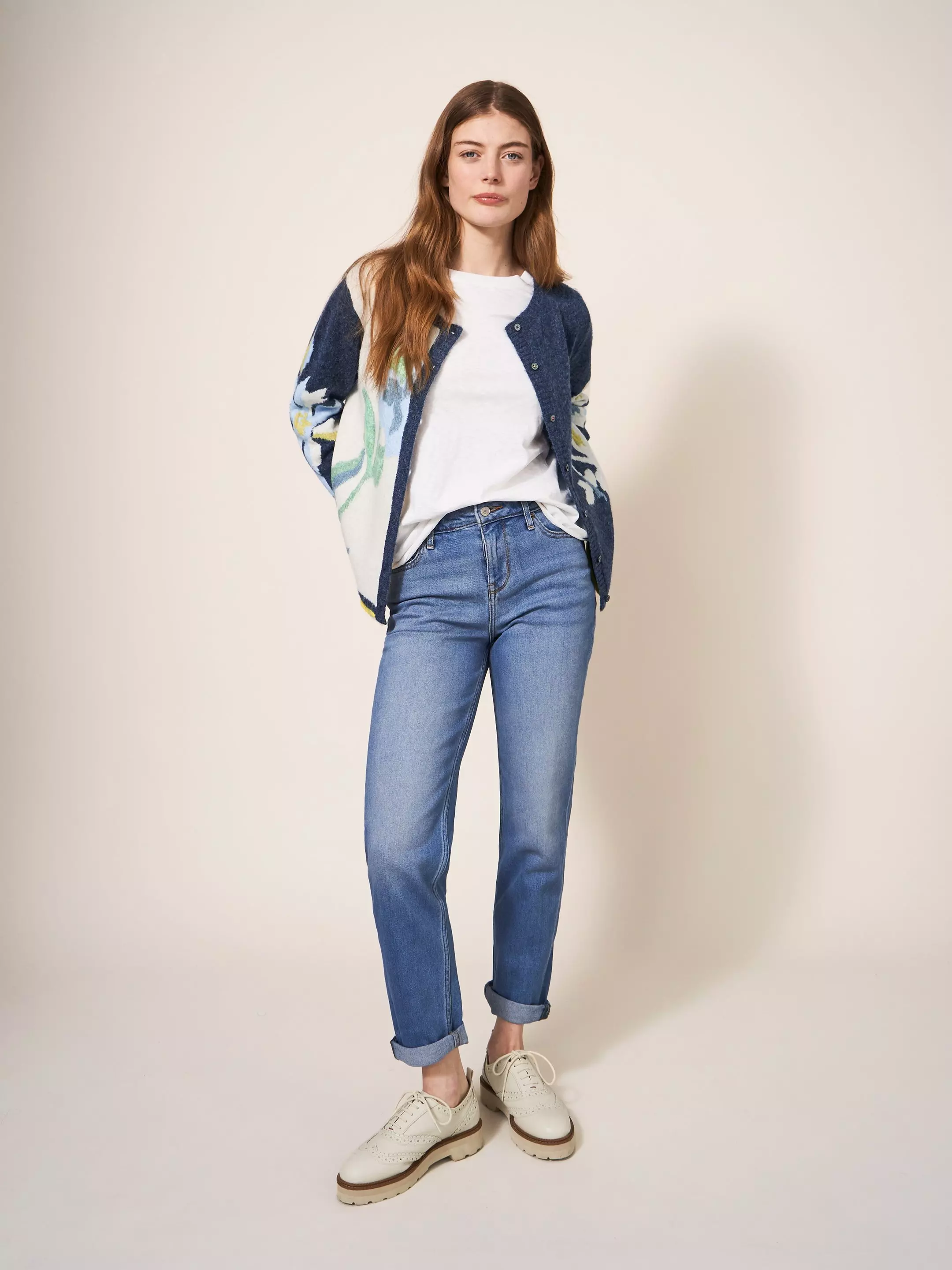 FLORAL CARDI 3 FLORAL CARDI