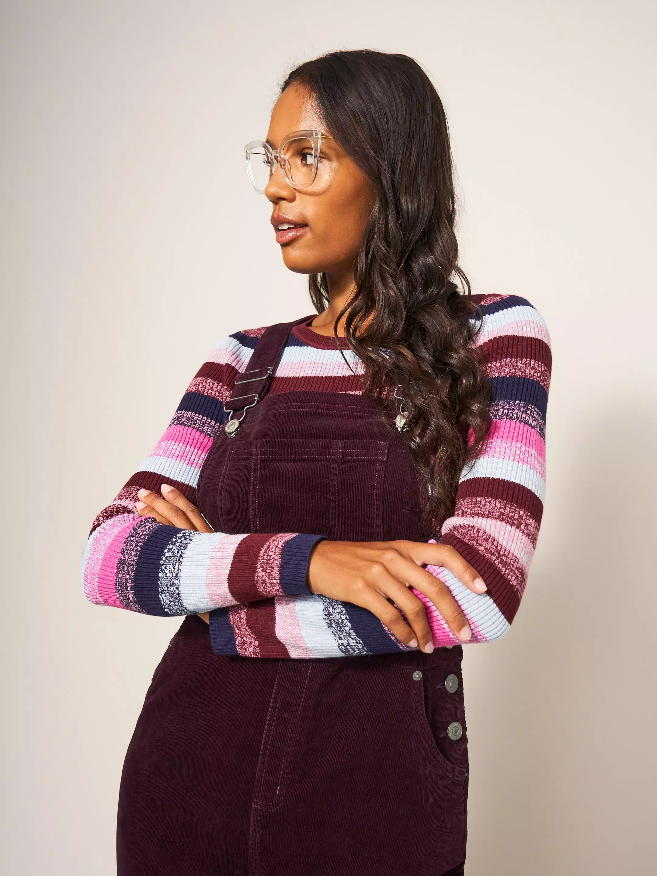 Emmie Organic Cord Pinafore 3 Emmie Organic Cord Pinafore