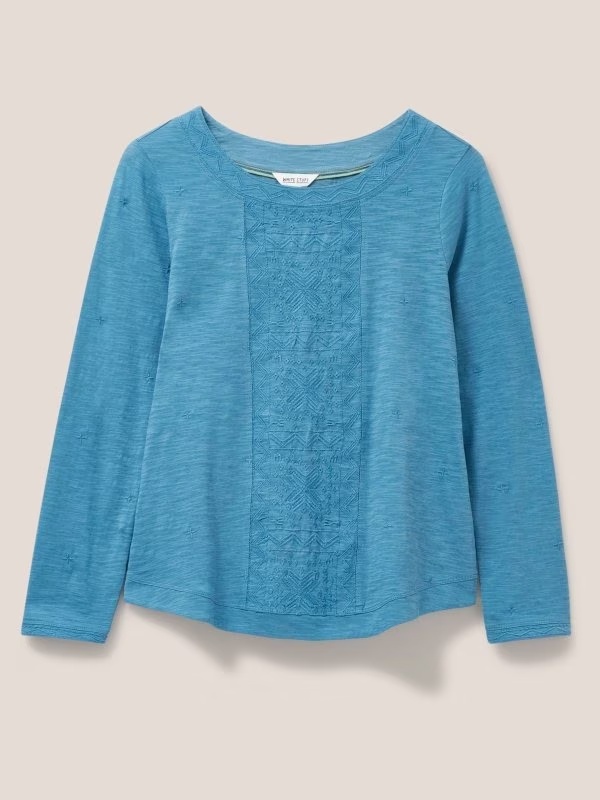LONG SLEEVE EMBROIDERED WEAVER 6 LONG SLEEVE EMBROIDERED WEAVER