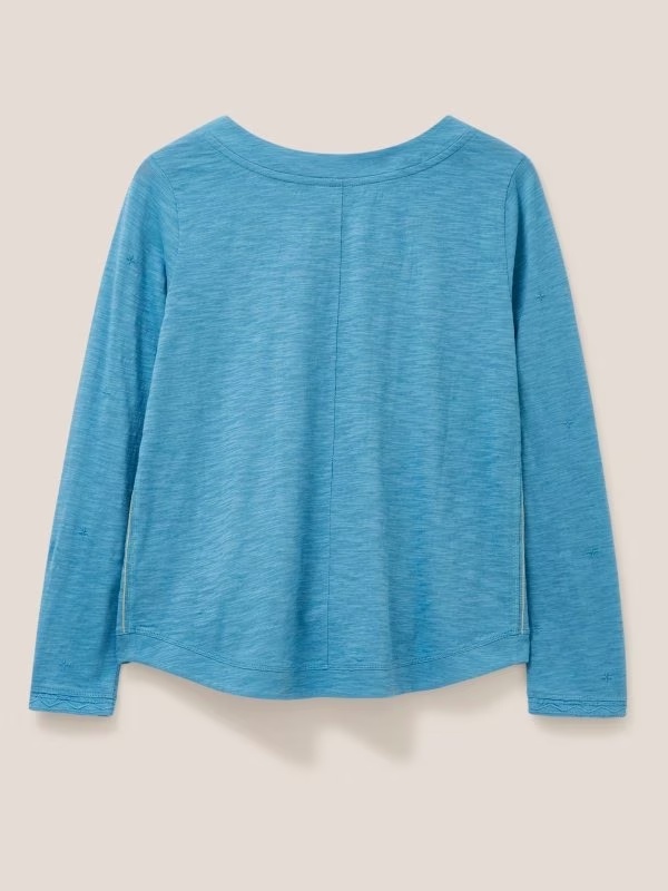 LONG SLEEVE EMBROIDERED WEAVER 8 LONG SLEEVE EMBROIDERED WEAVER