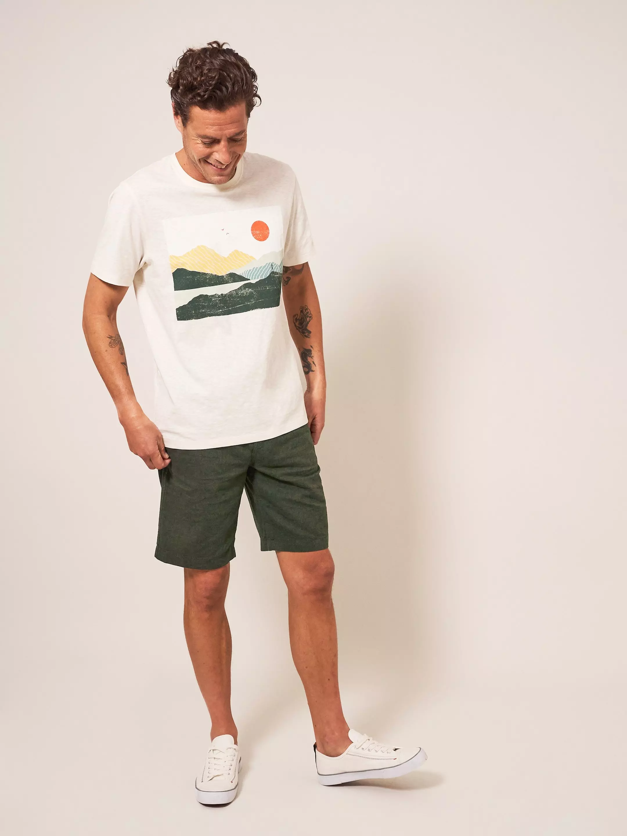 Linen Blend Short
