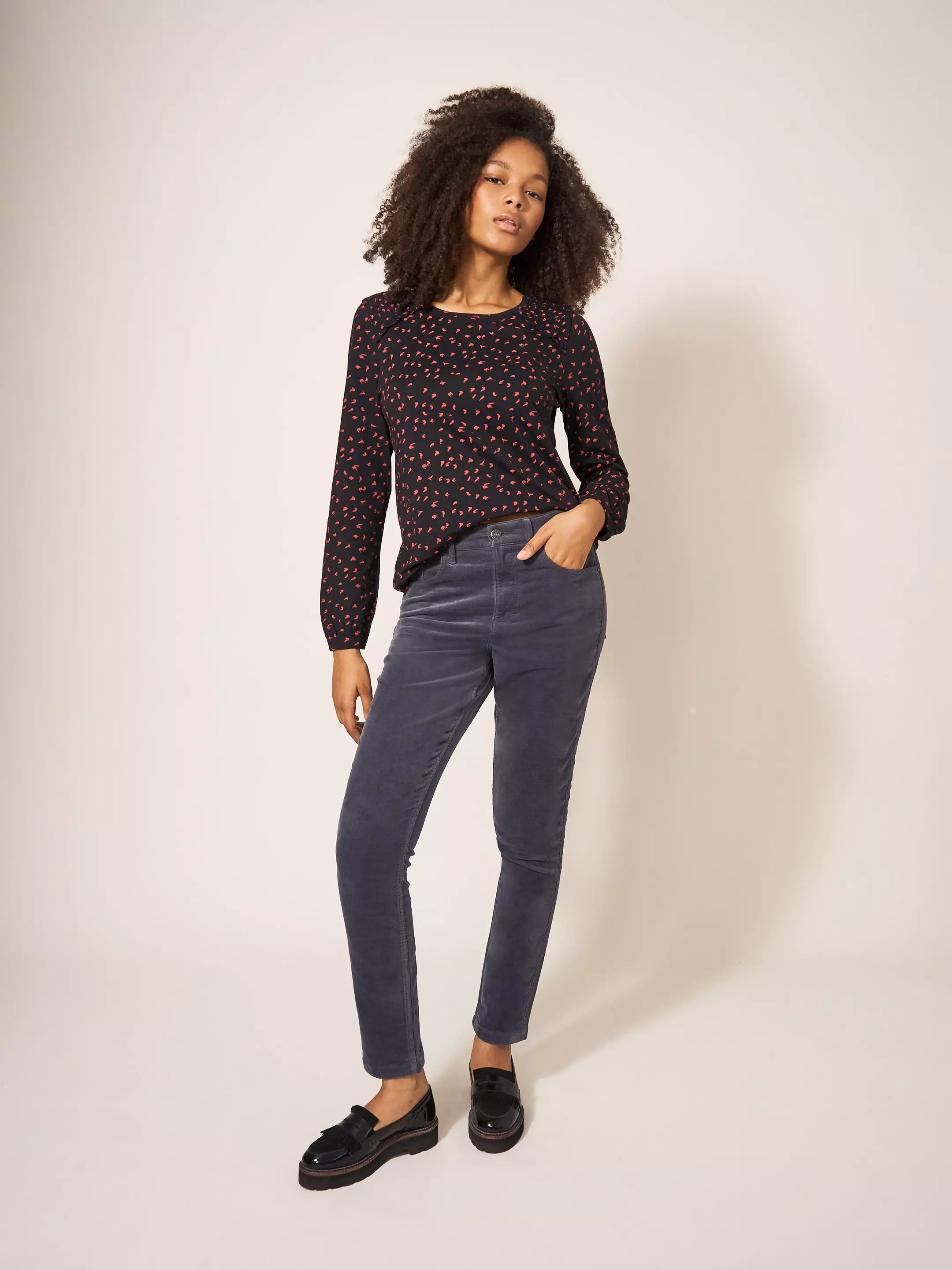 Amelia Skinny Cord Trouser 4 Amelia Skinny Cord Trouser
