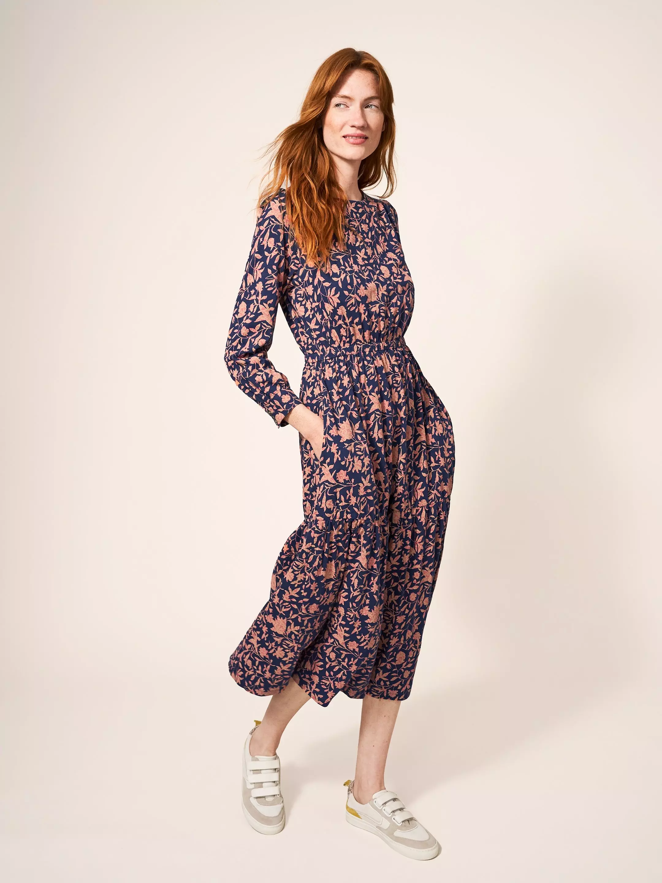 Olive Jersey Dress