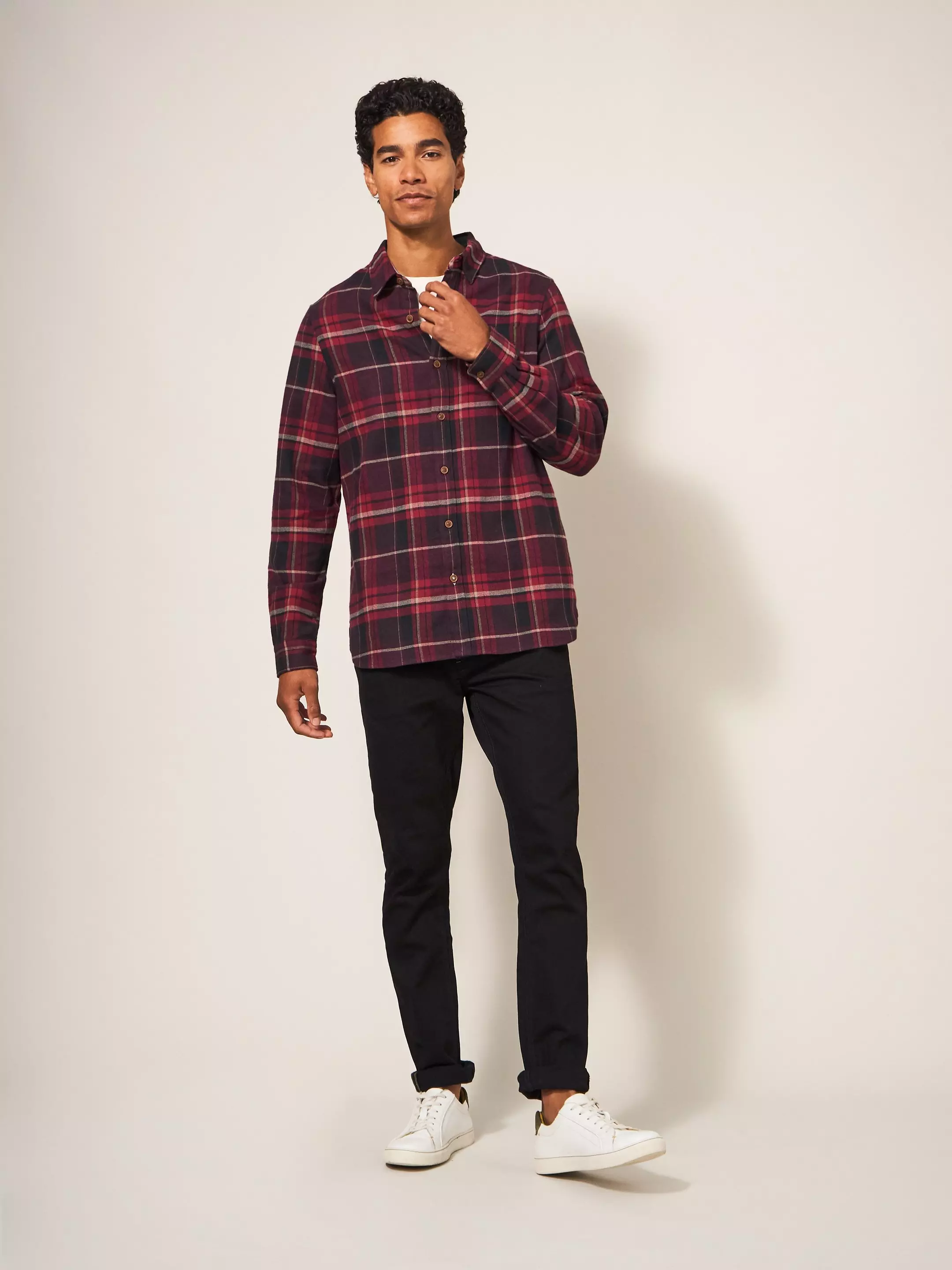 Moxley Brushed Check Shirt 3 Moxley Brushed Check Shirt