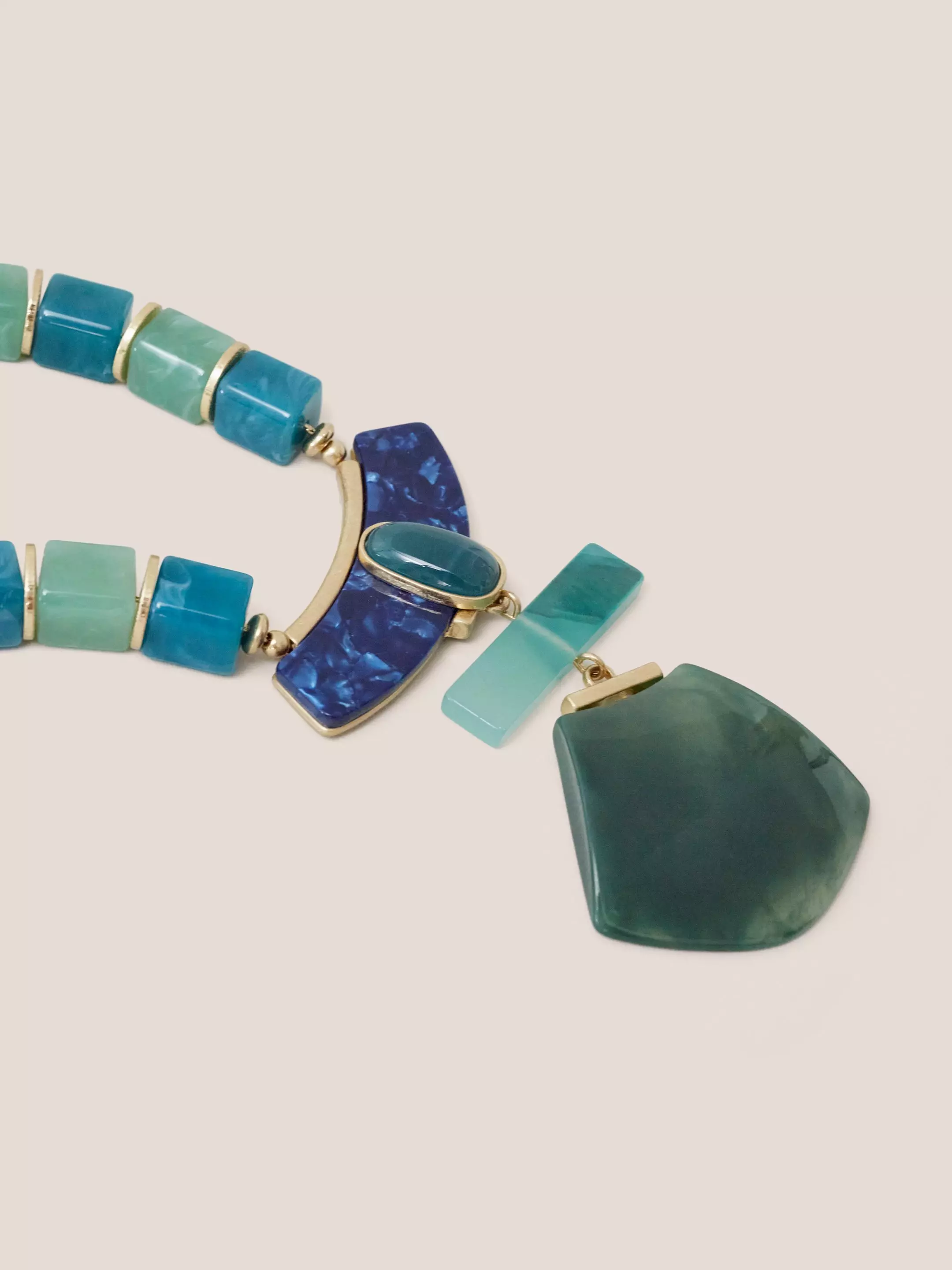 Statement Gem Necklace 3 Statement Gem Necklace
