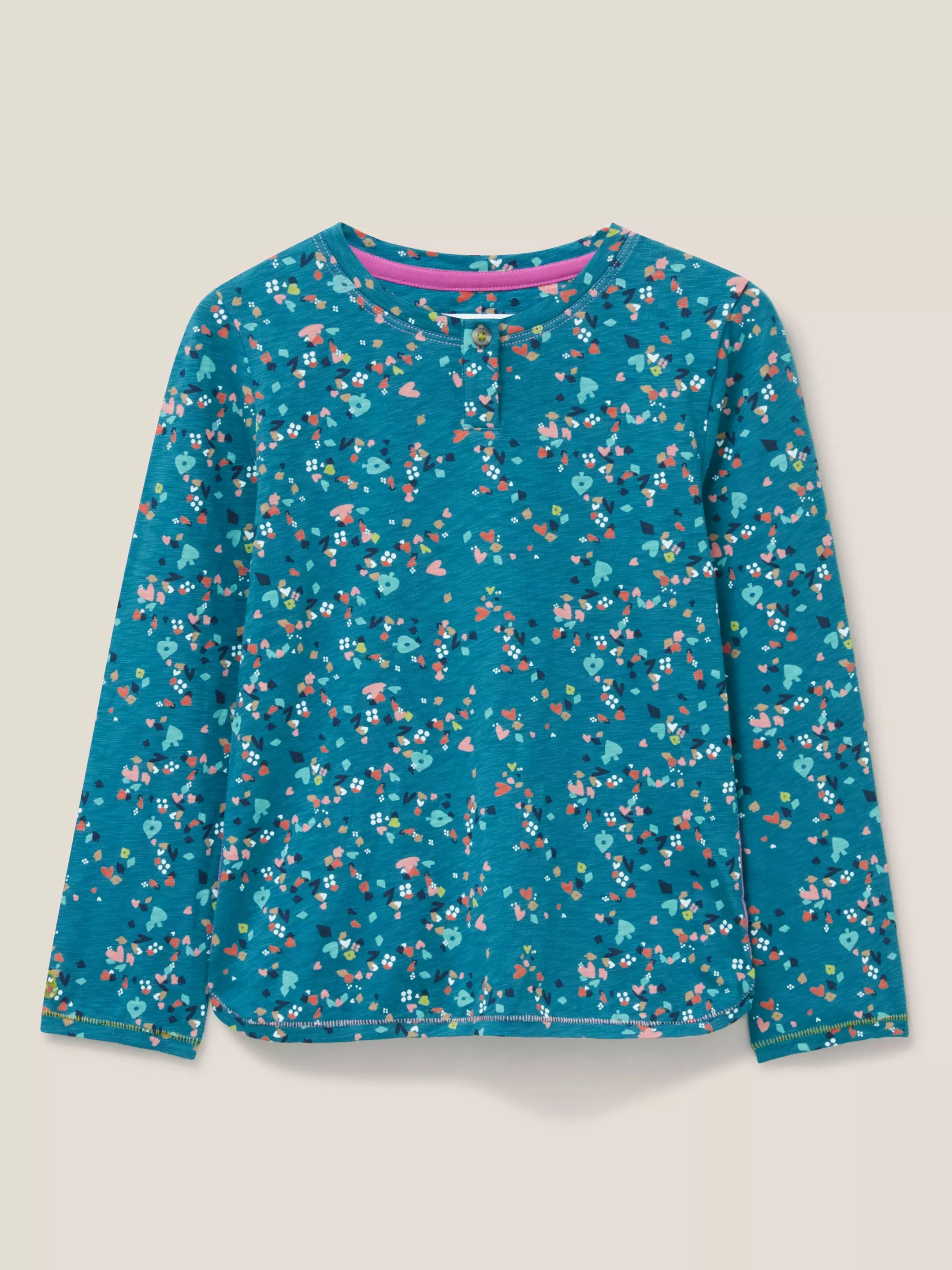 Dotty Printed Jersey Top