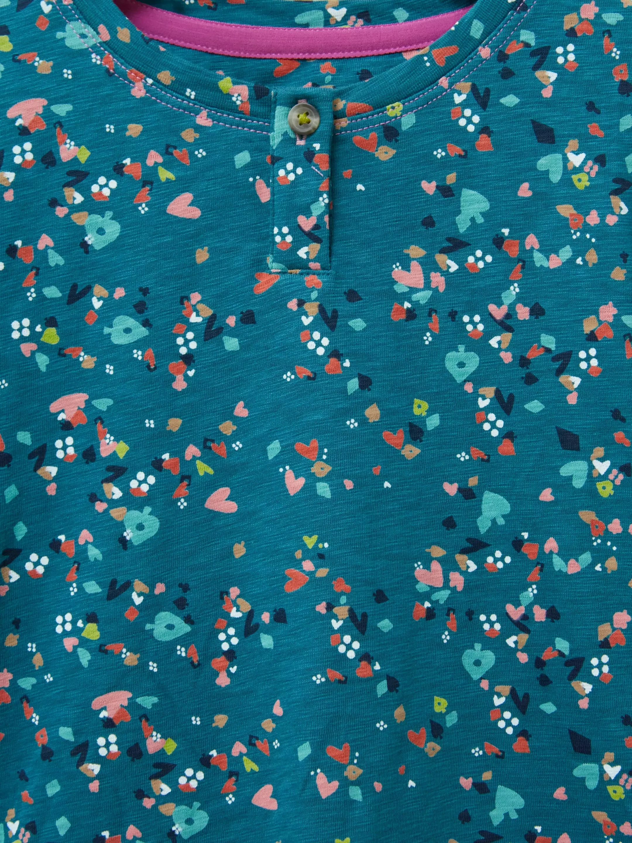 Dotty Printed Jersey Top 3 Dotty Printed Jersey Top