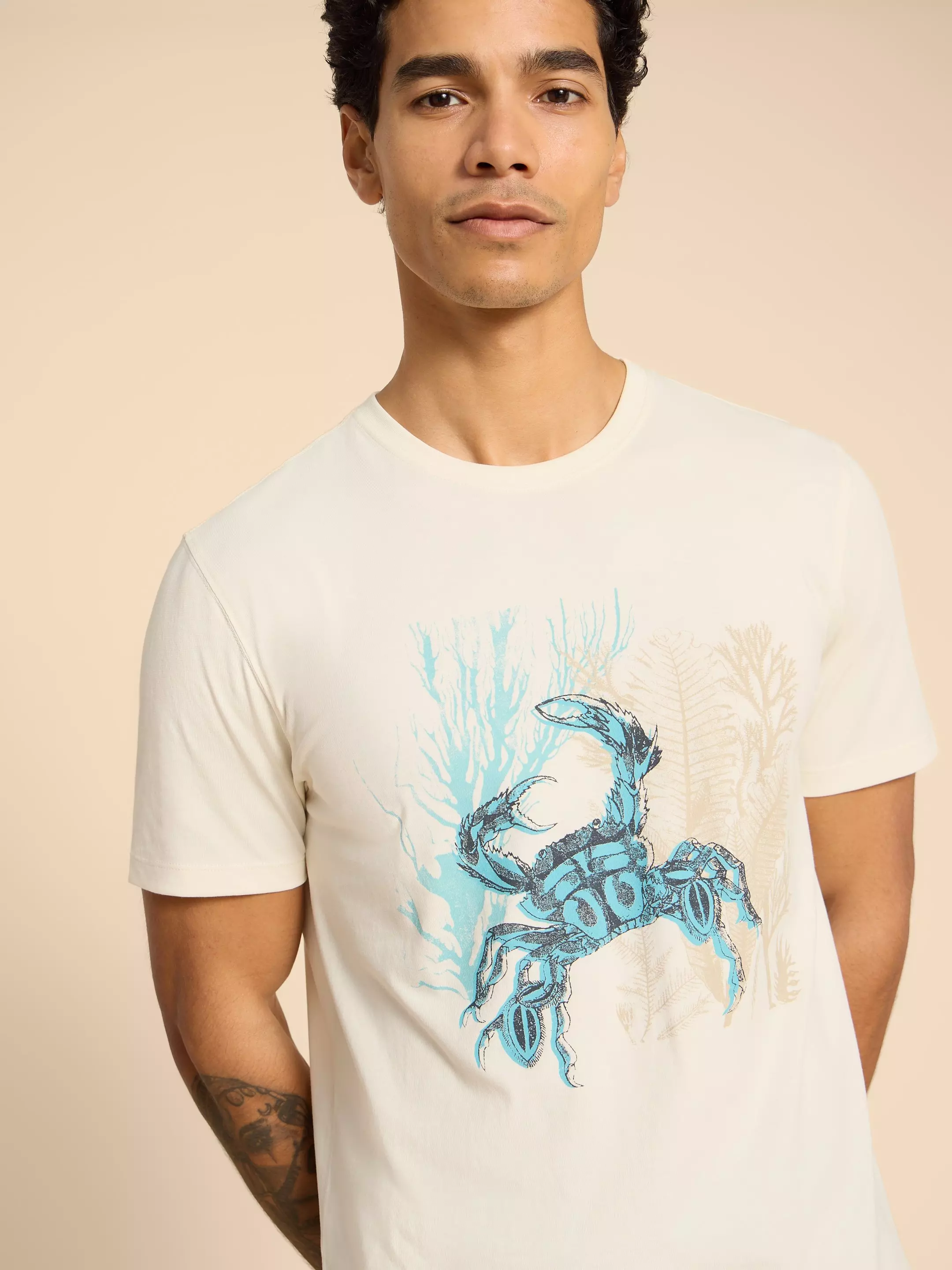 Crab Graphic Tee 4 Crab Graphic Tee