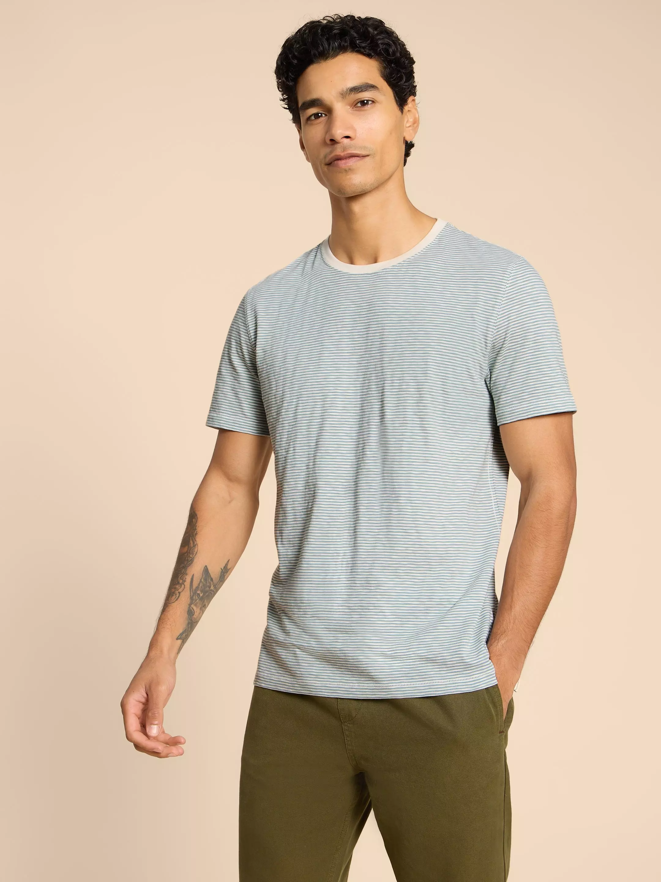 Abersoch SS Stripe Tee 3 Abersoch SS Stripe Tee