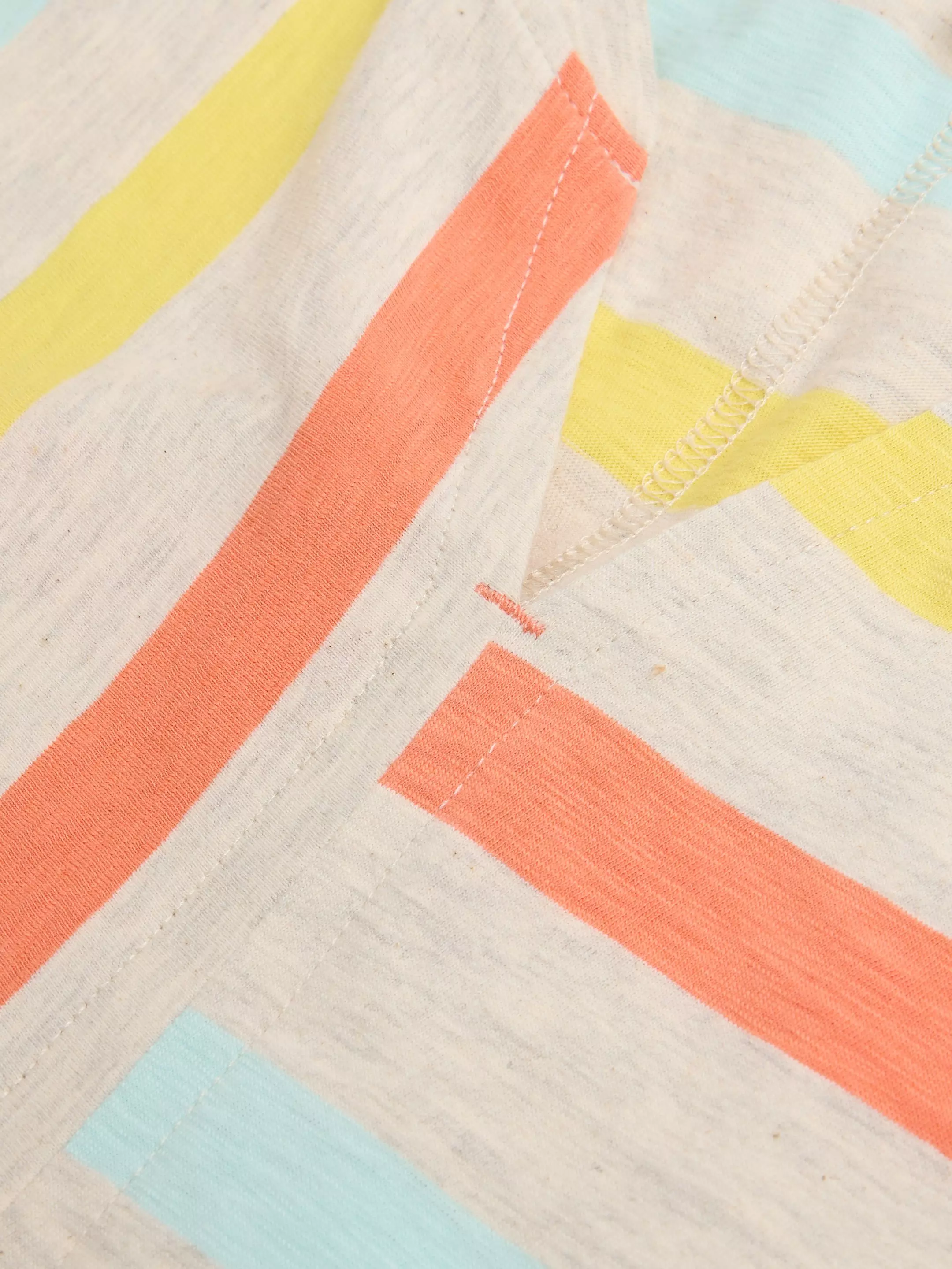 NELLY NOTCH NECK COTTON TEE 7 NELLY NOTCH NECK COTTON TEE