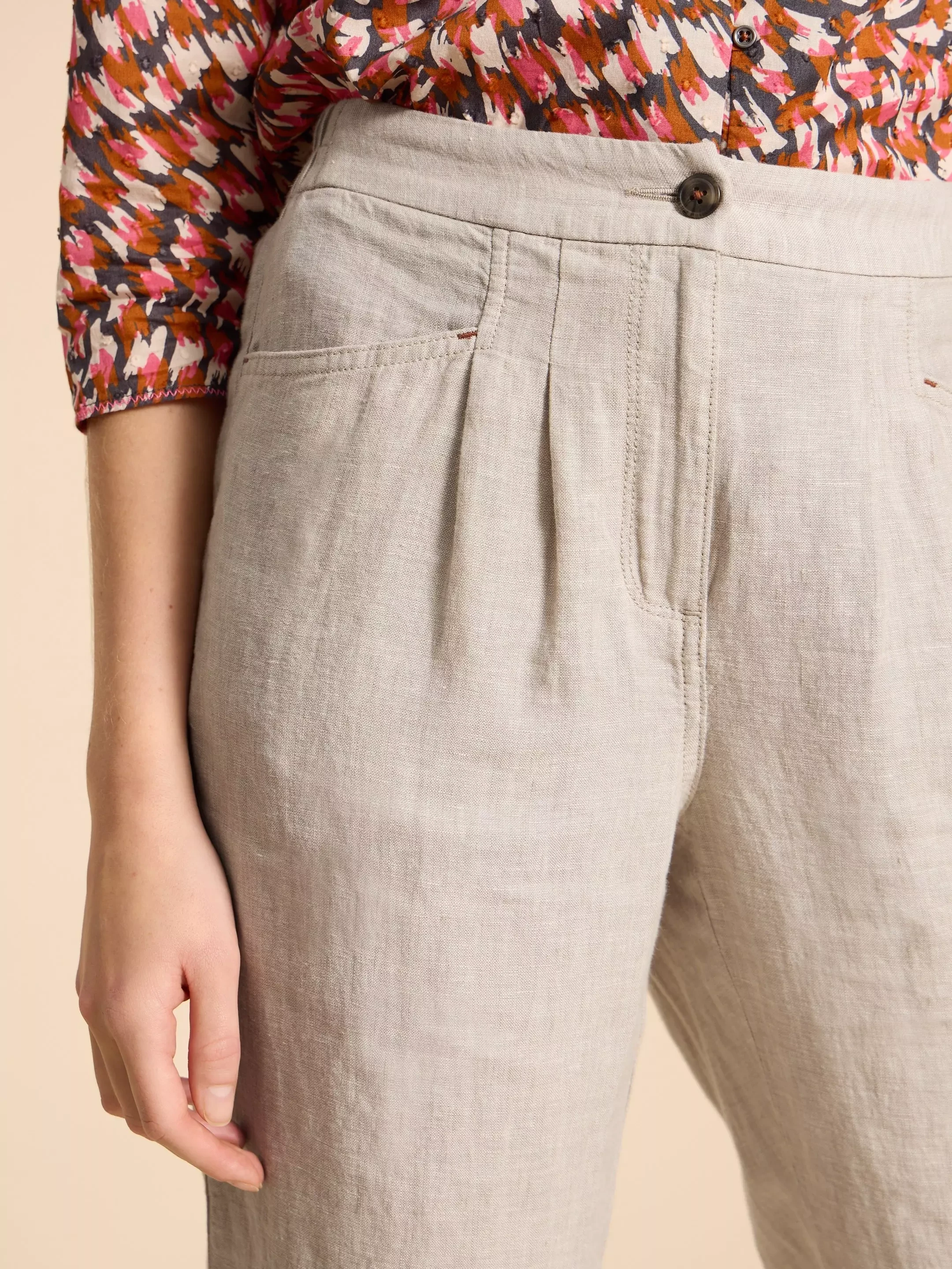 Linen Rowena Trousers 4 Linen Rowena Trousers