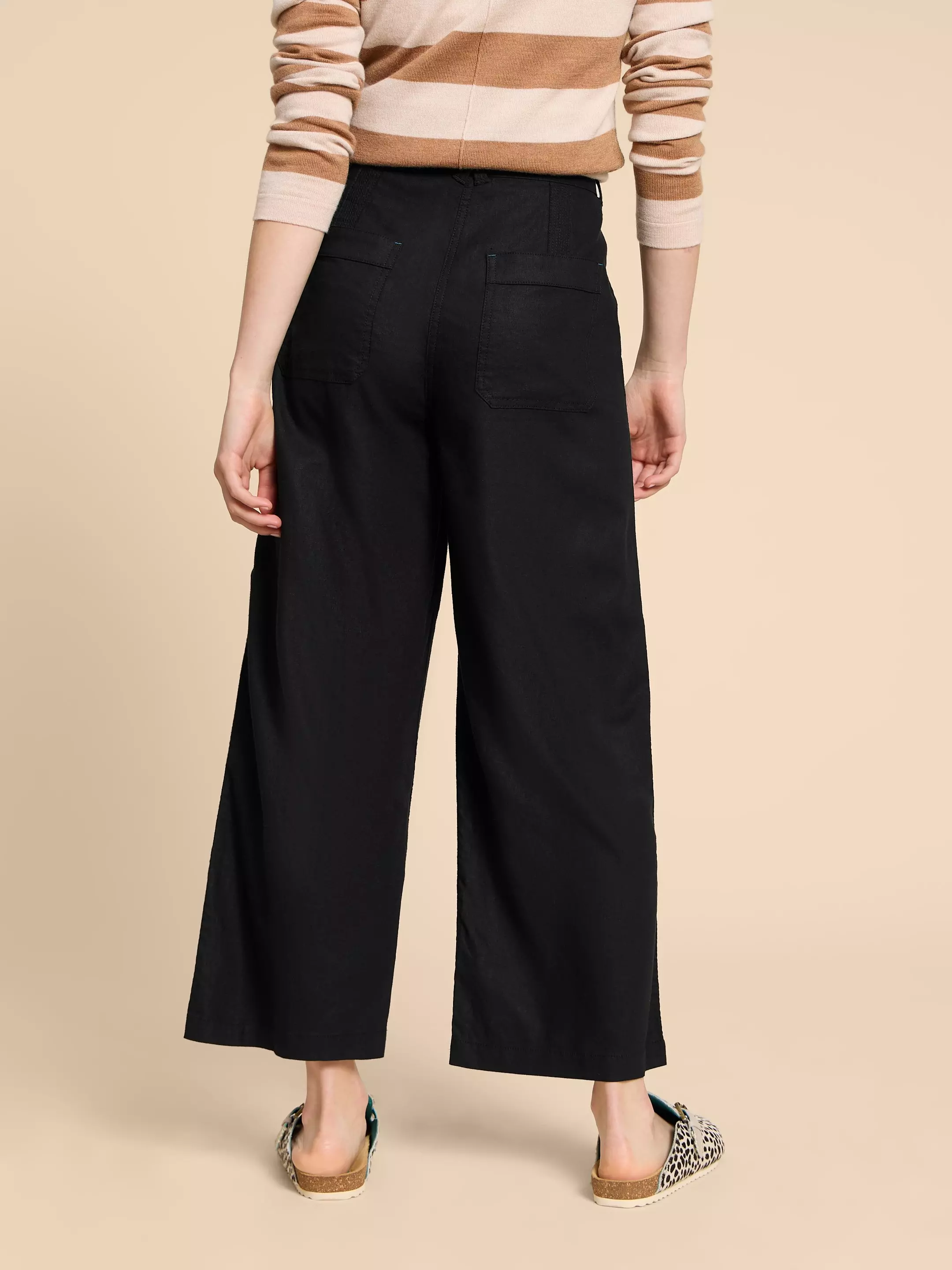 Harper Linen Blend Trouser 5 Harper Linen Blend Trouser