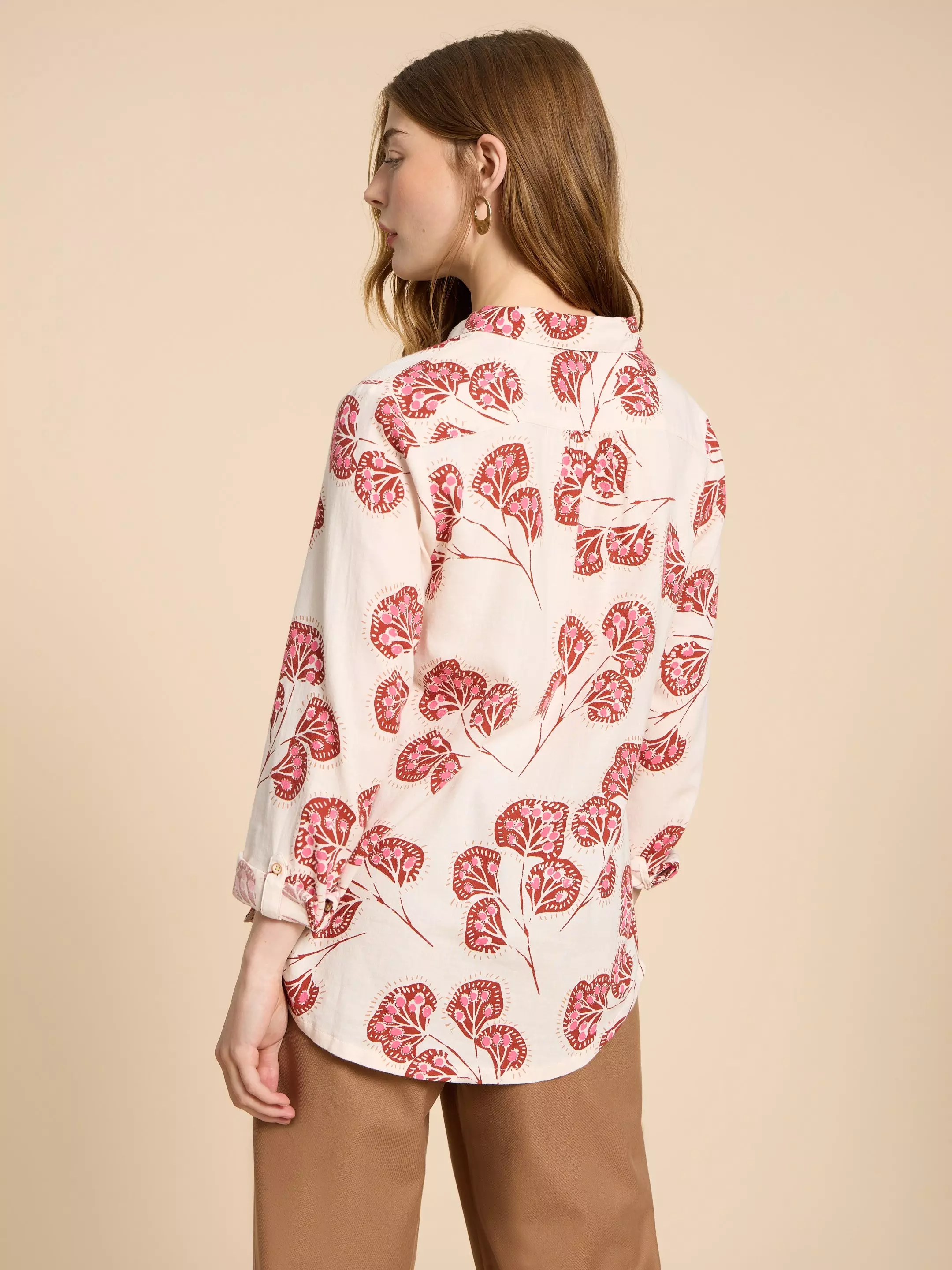 SOPHIE PRINTED ORGANIC SHIRT 5 SOPHIE PRINTED ORGANIC SHIRT