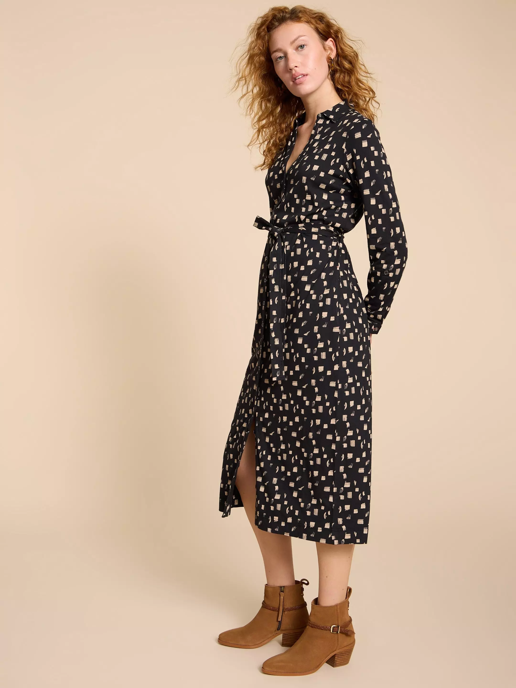Annie Jersey Shirt Dress 3 Annie Jersey Shirt Dress