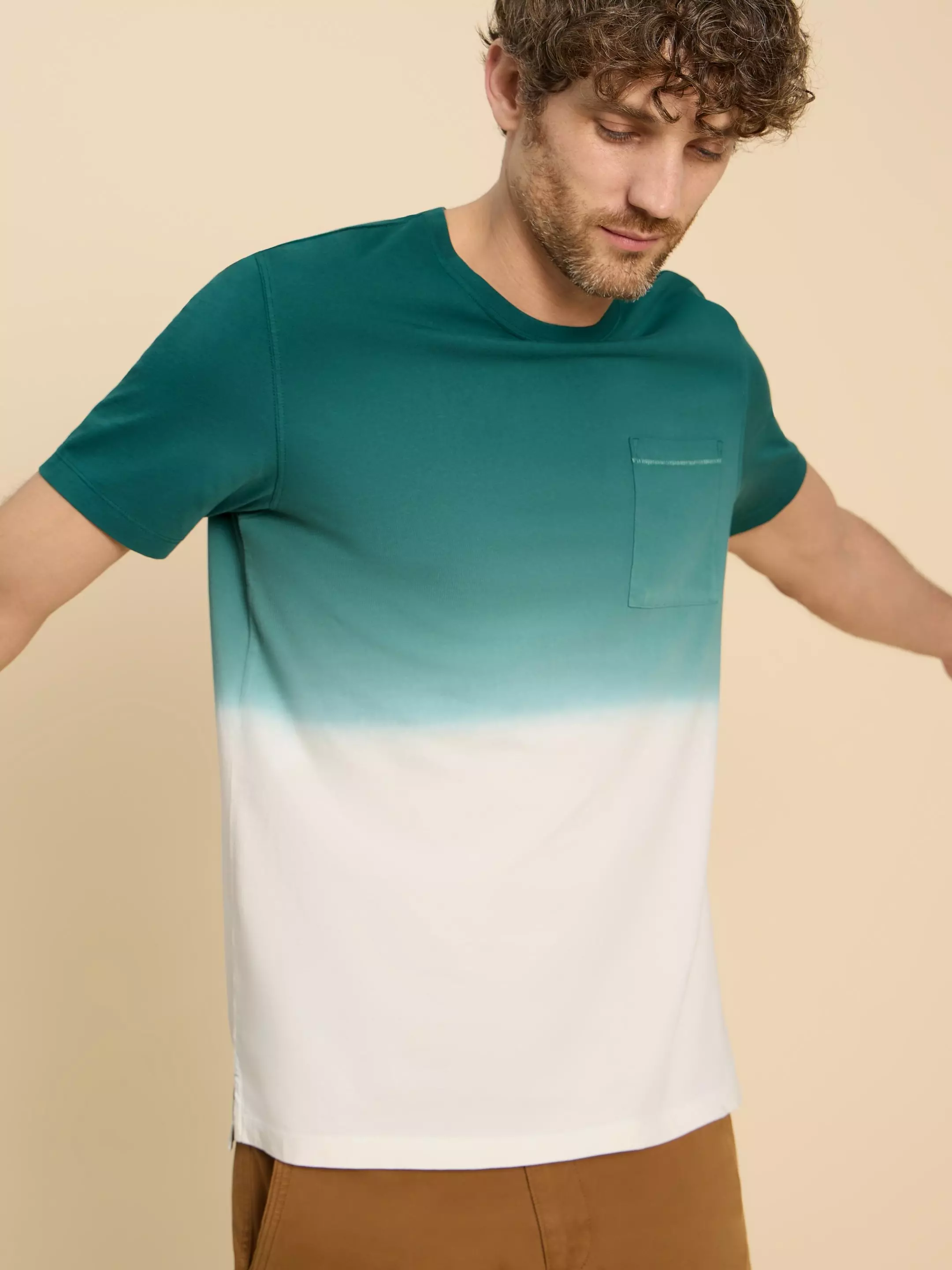Abersoch Dip Dye SS Tee 3 Abersoch Dip Dye SS Tee