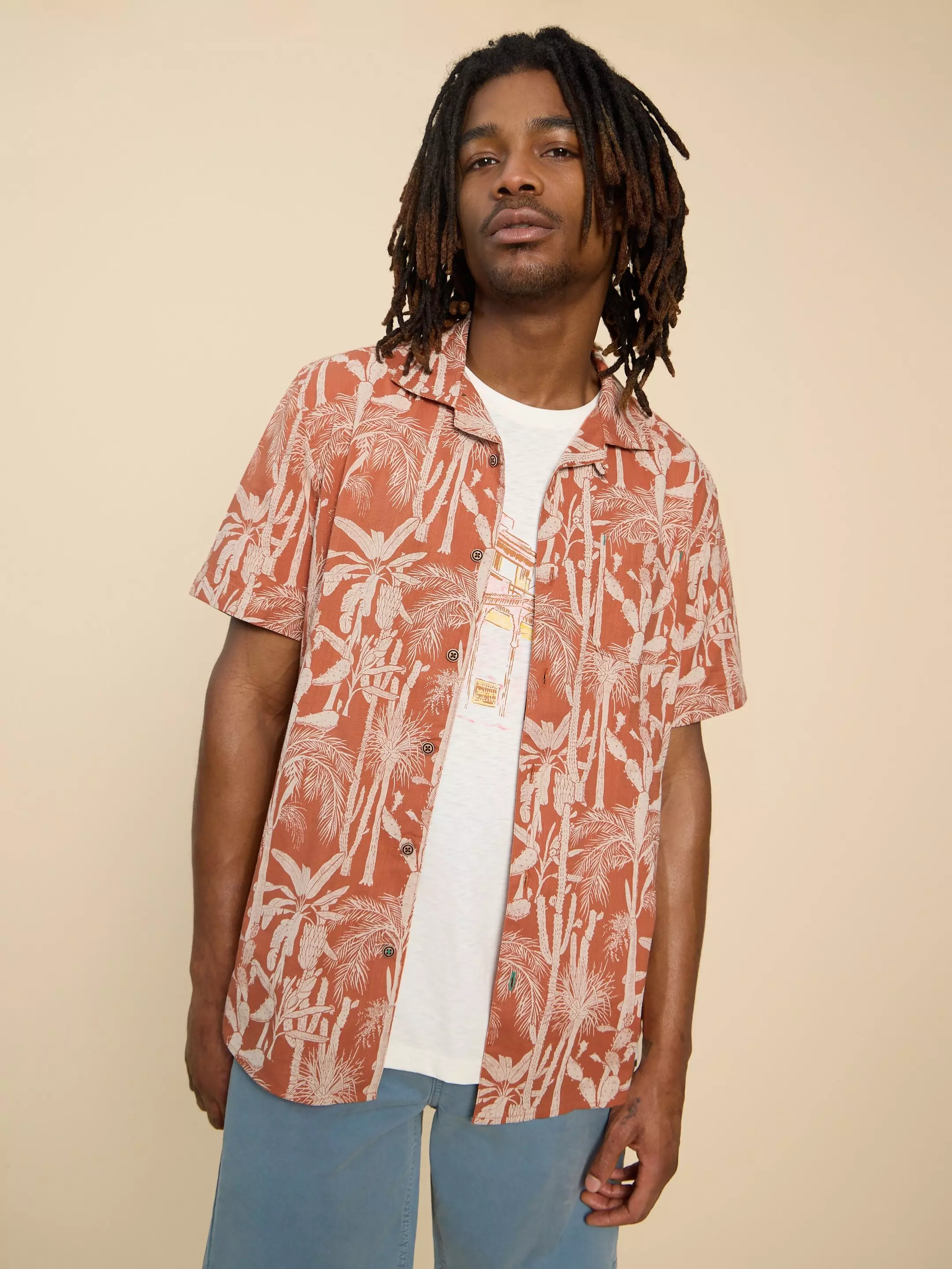 Cactus Printed Shirt 4 Cactus Printed Shirt