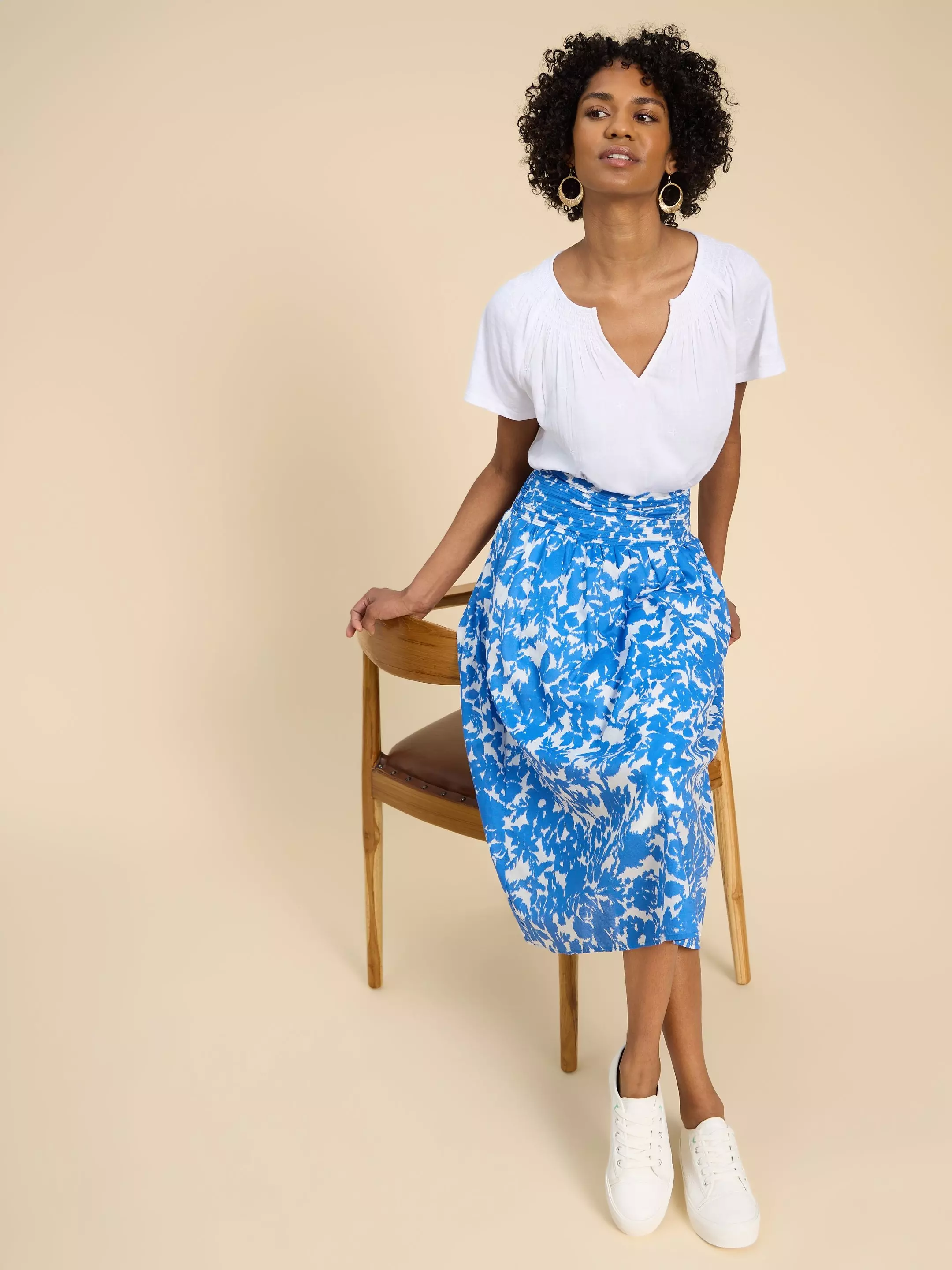 Maeva Printed Skirt