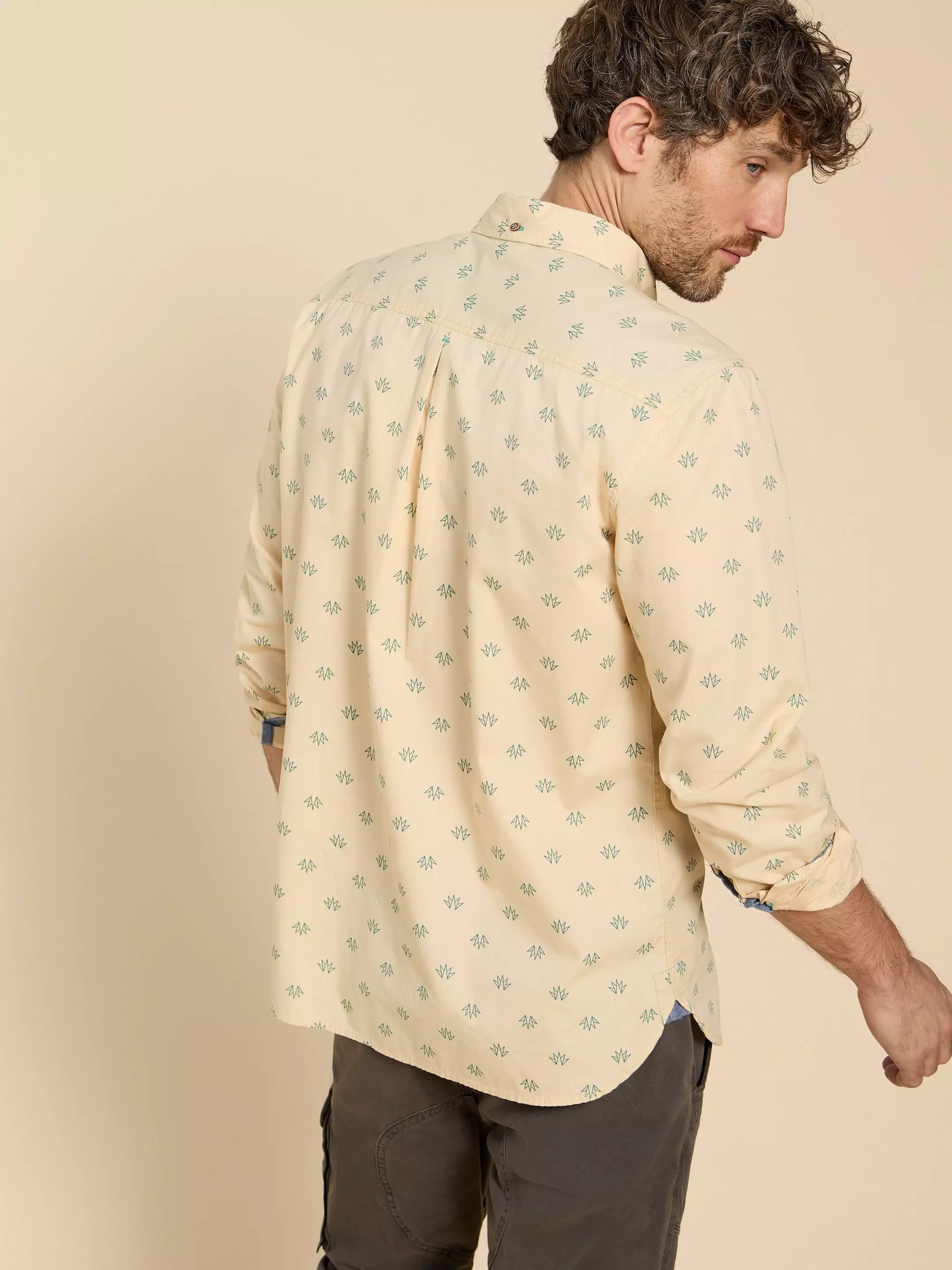 Printed Leaf Shirt 5 Printed Leaf Shirt