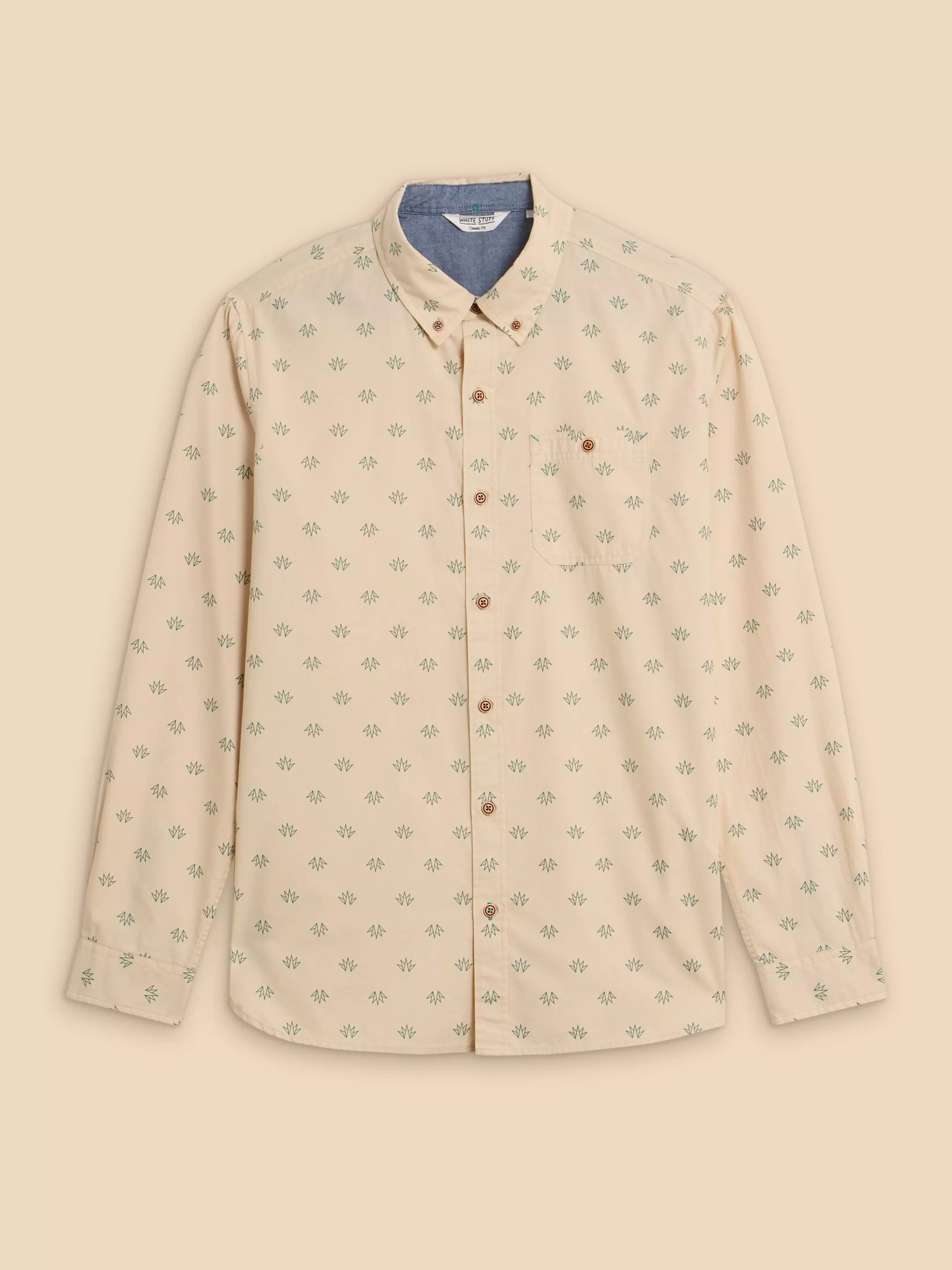 Printed Leaf Shirt 6 Printed Leaf Shirt