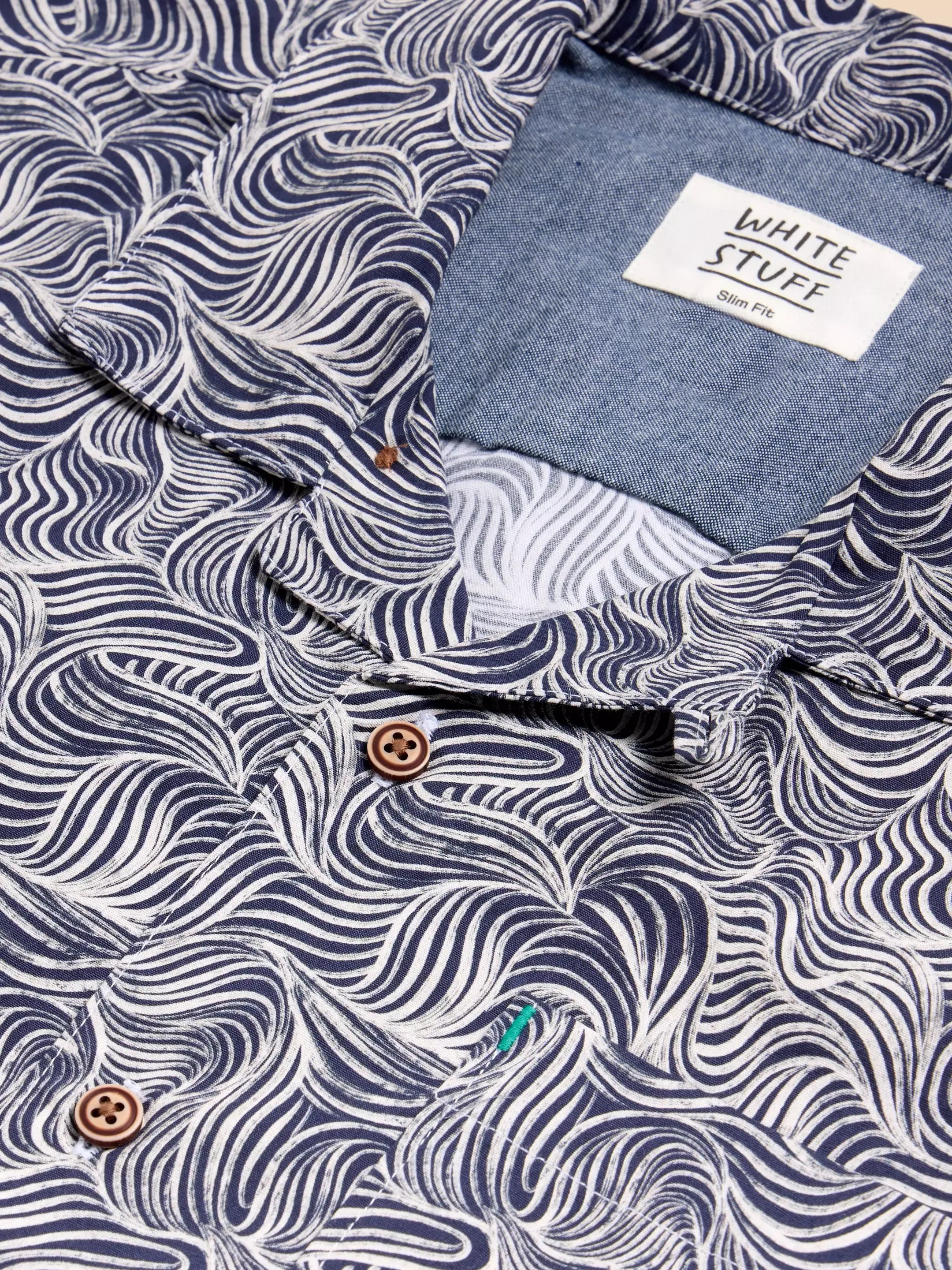 Waves Printed SS Shirt 8 Waves Printed SS Shirt