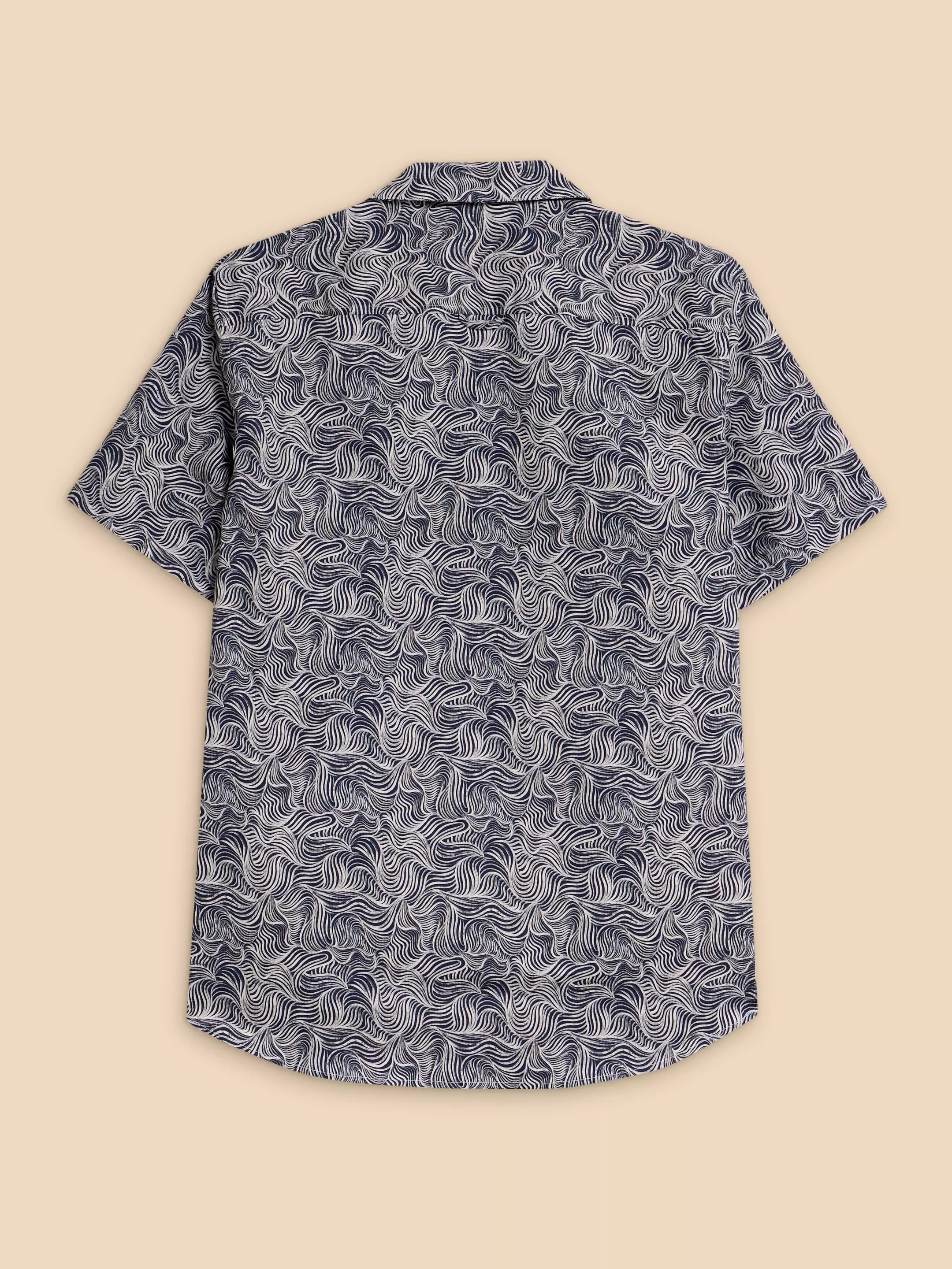 Waves Printed SS Shirt 9 Waves Printed SS Shirt