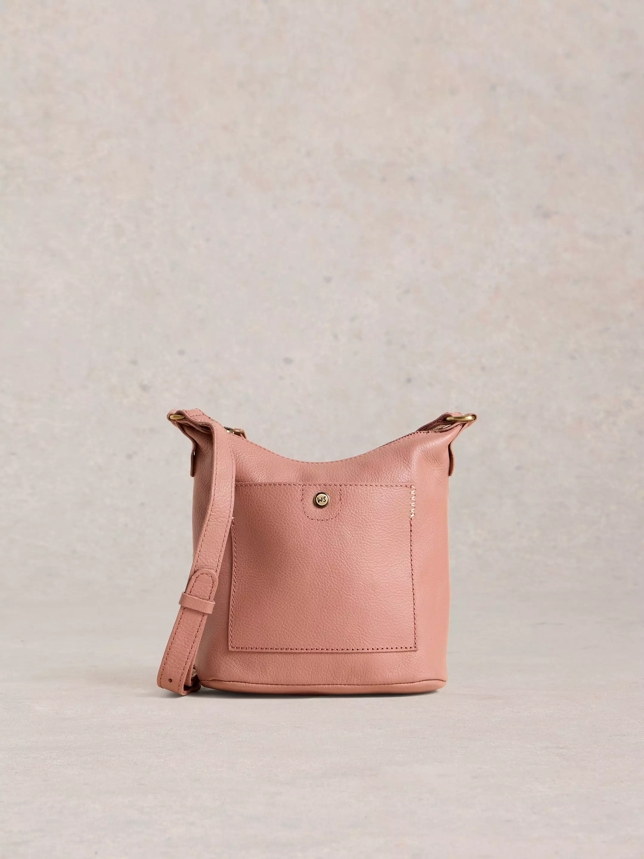 Mini Leather Fern Crossbody