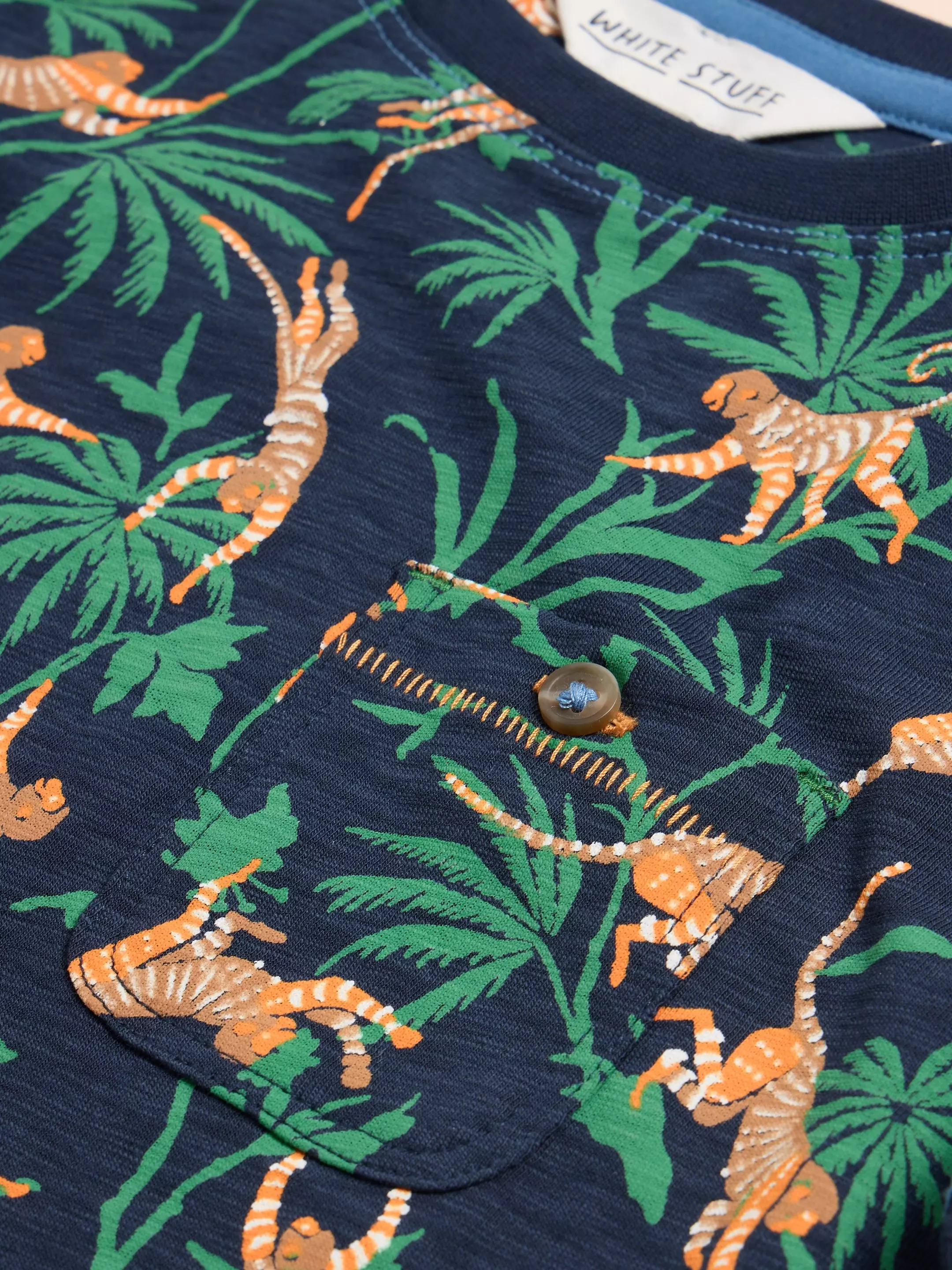 Monkey Print SS Tee 3 Monkey Print SS Tee