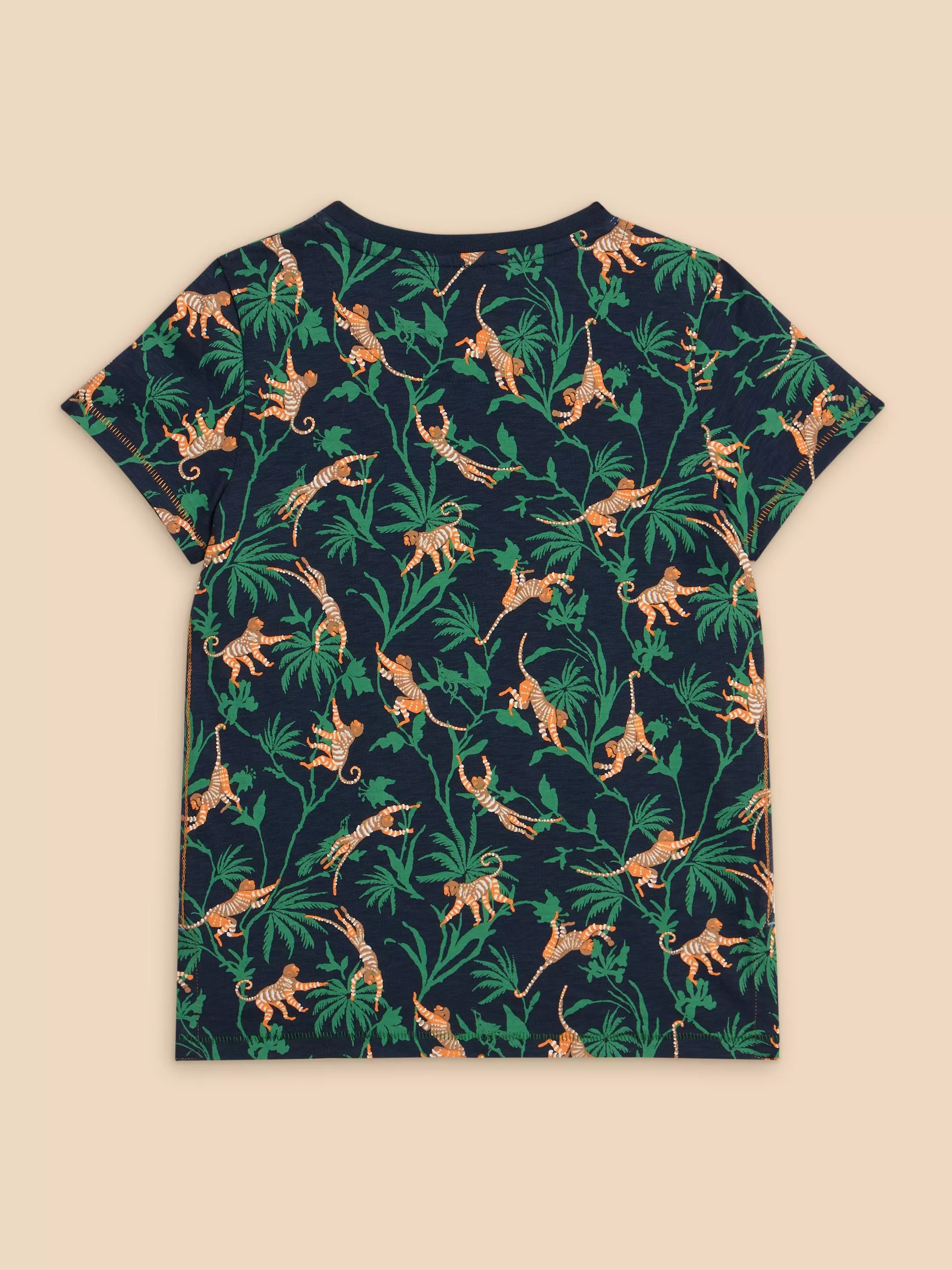 Monkey Print SS Tee 4 Monkey Print SS Tee