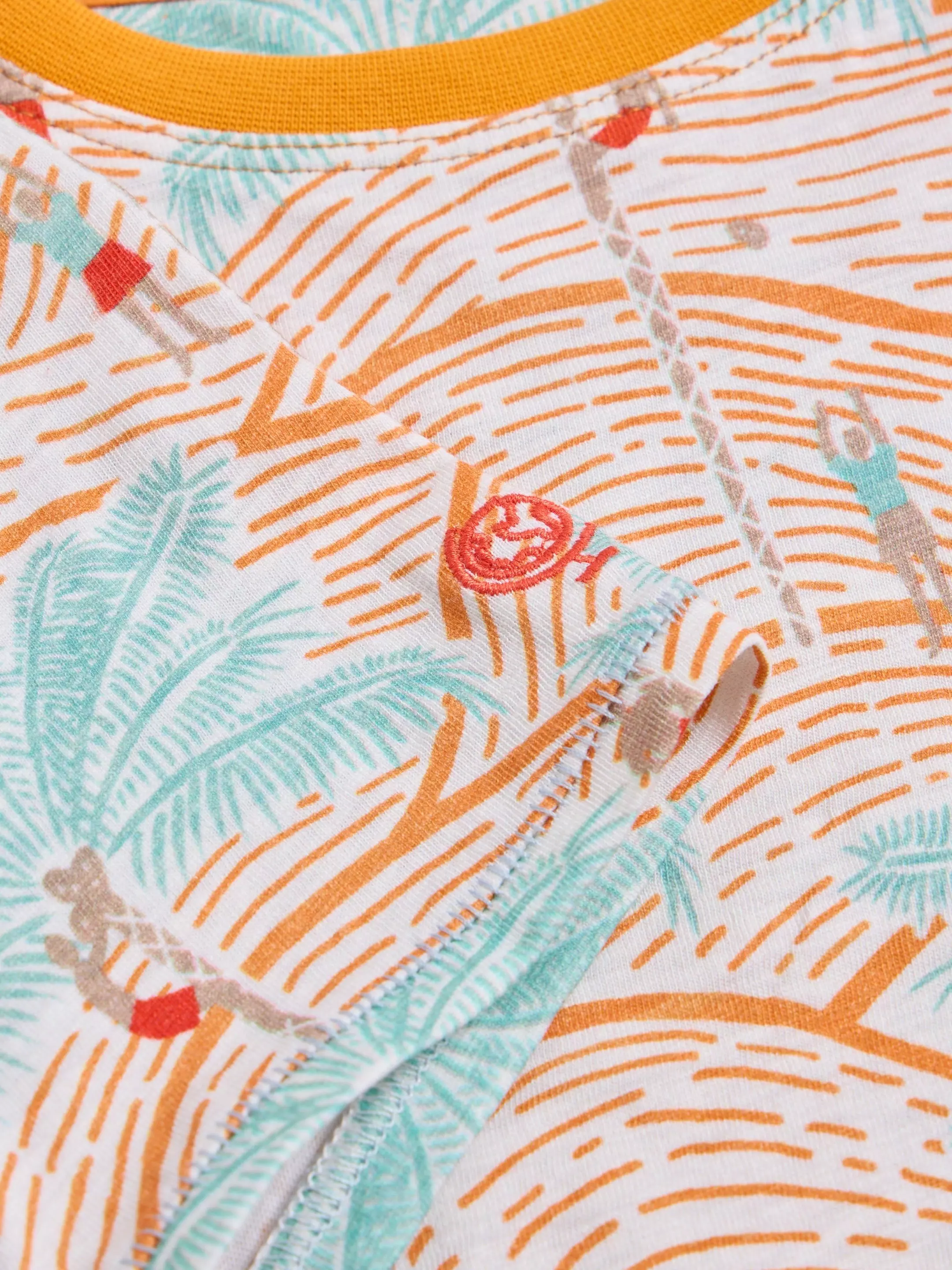 Palm Tree Printed SS Tee 3 Palm Tree Printed SS Tee