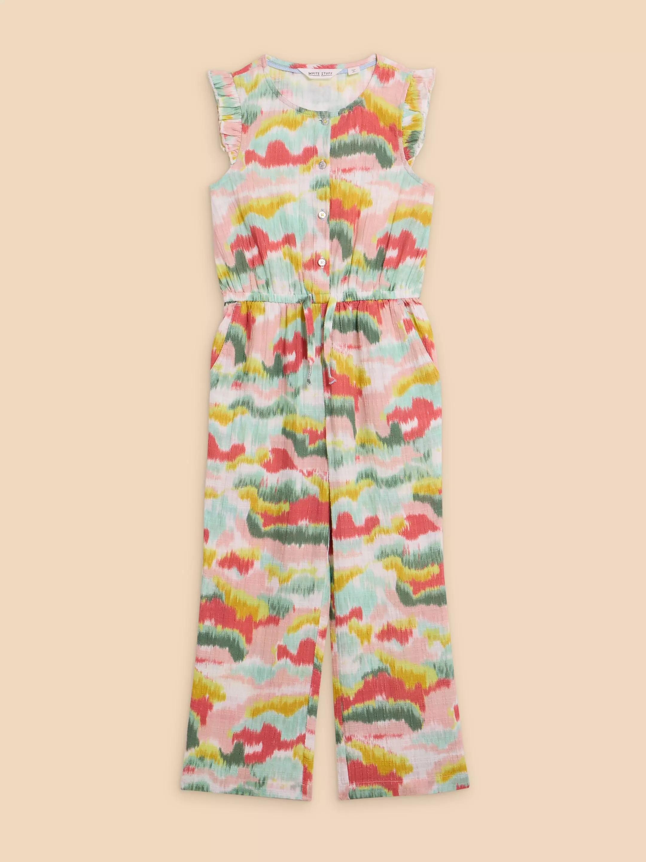 Tie Dye Printed Jumpsuit
