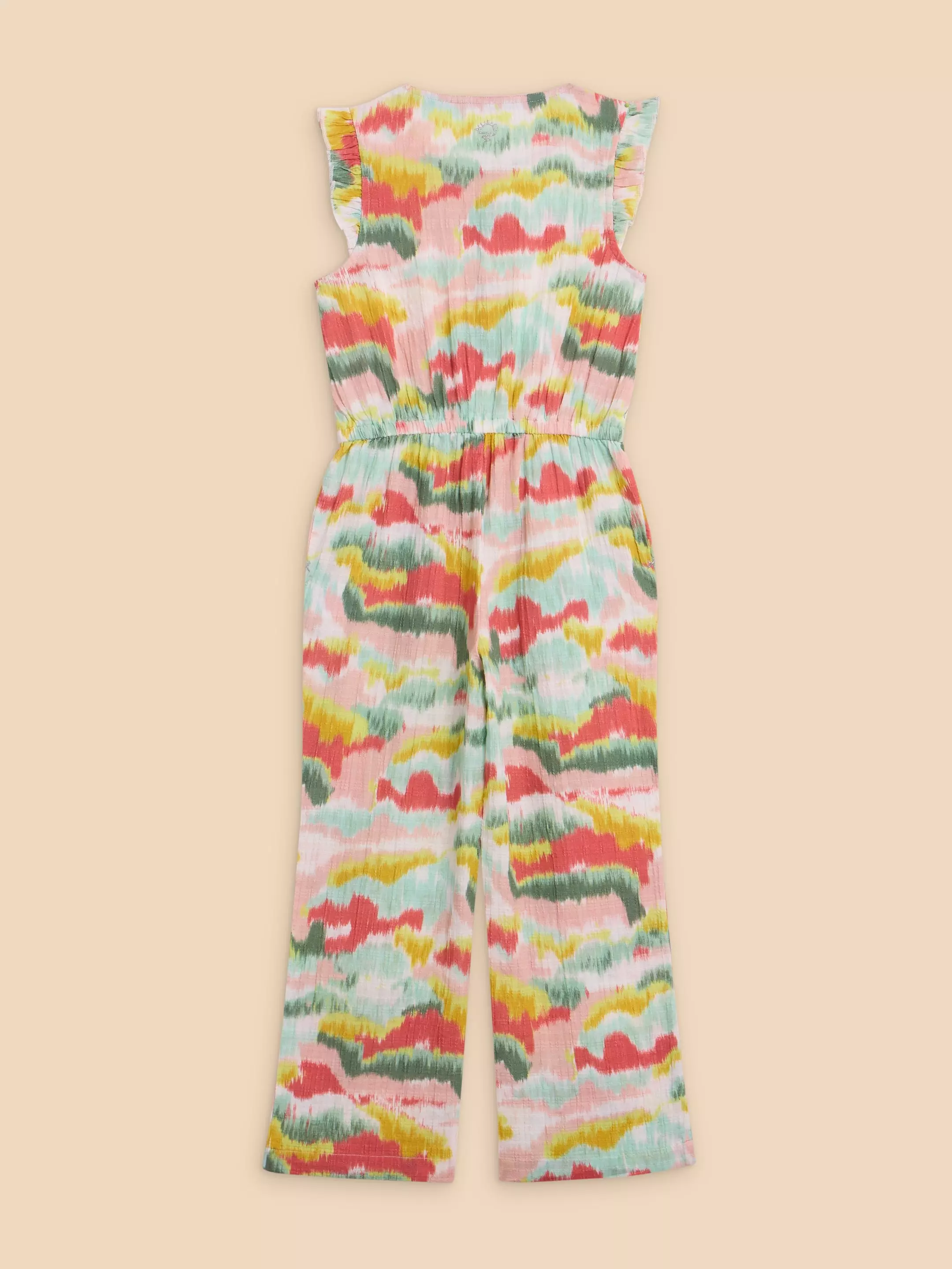 Tie Dye Printed Jumpsuit 4 Tie Dye Printed Jumpsuit