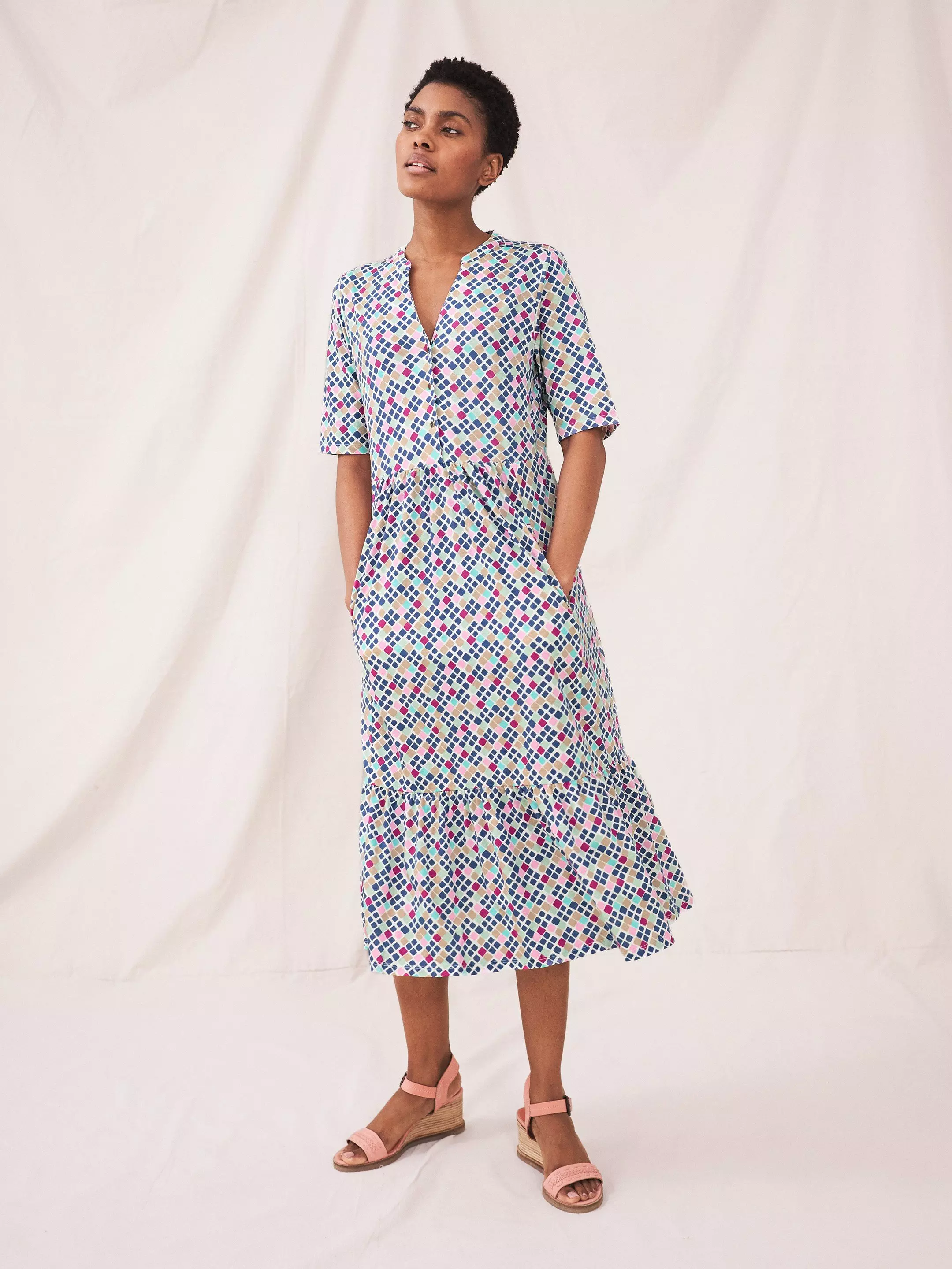 Naya Jersey Dress Midi