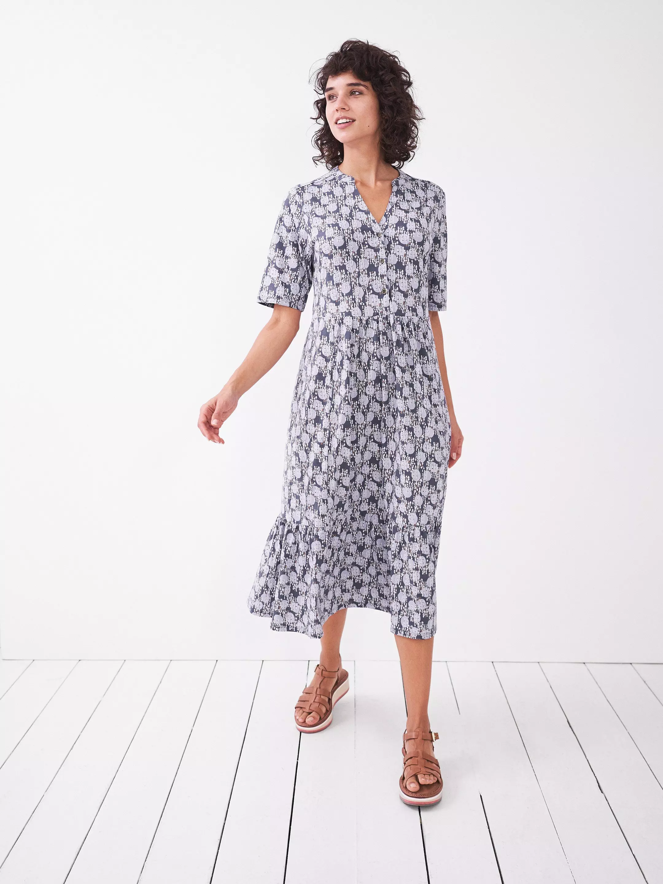 Naya Jersey Dress Midi