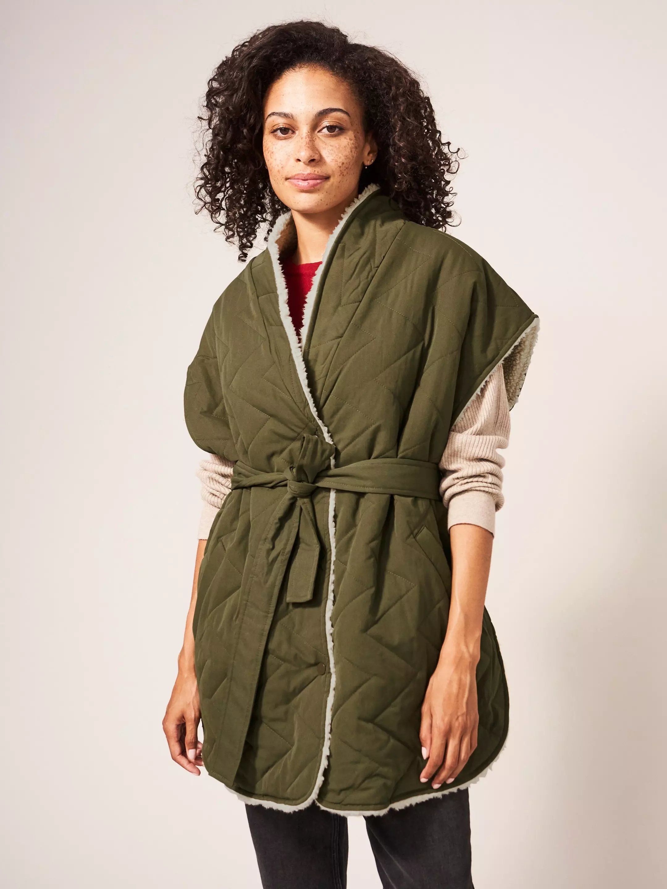 Leia Reversible Throw On