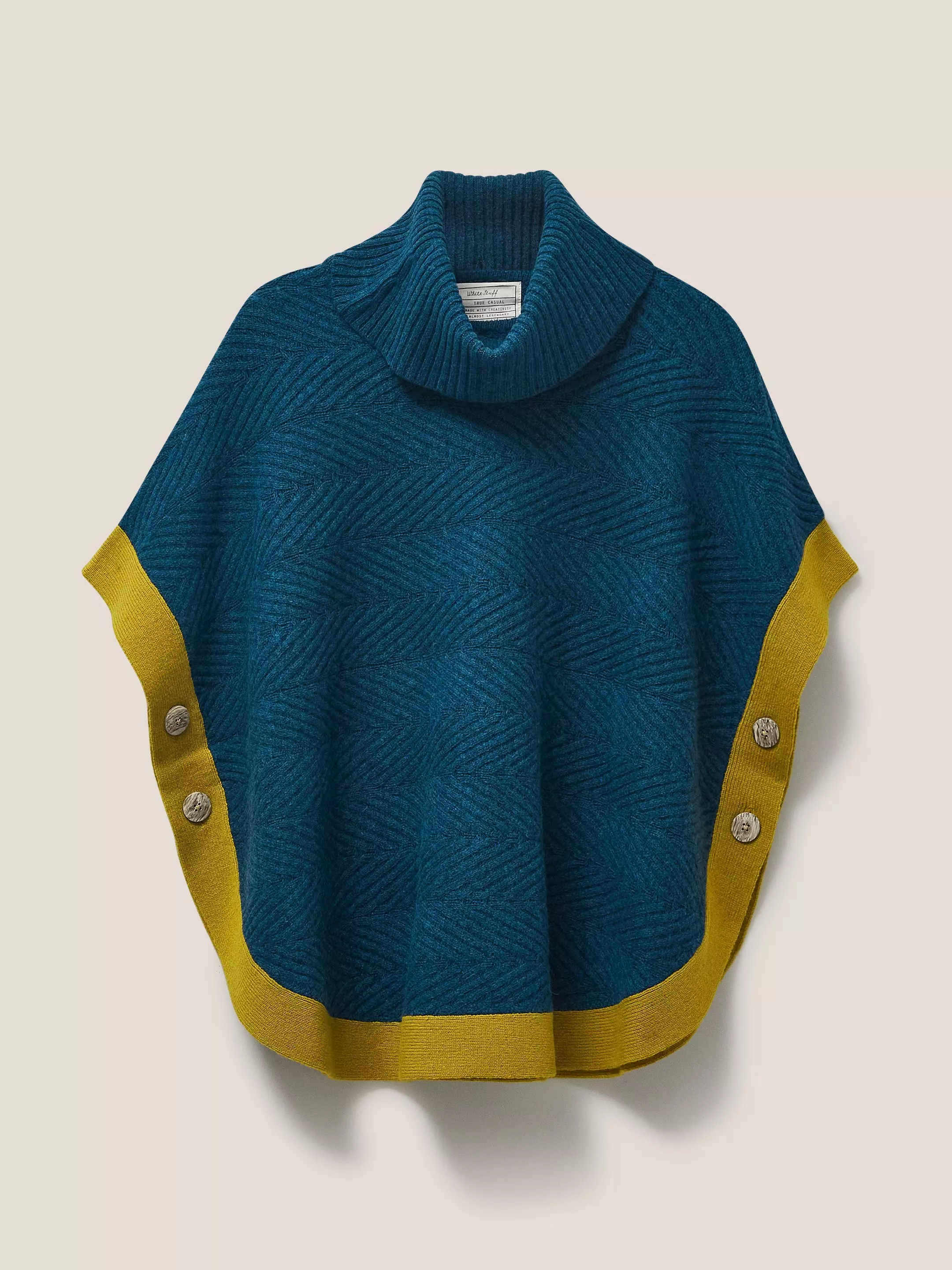 Fern Knitted Poncho