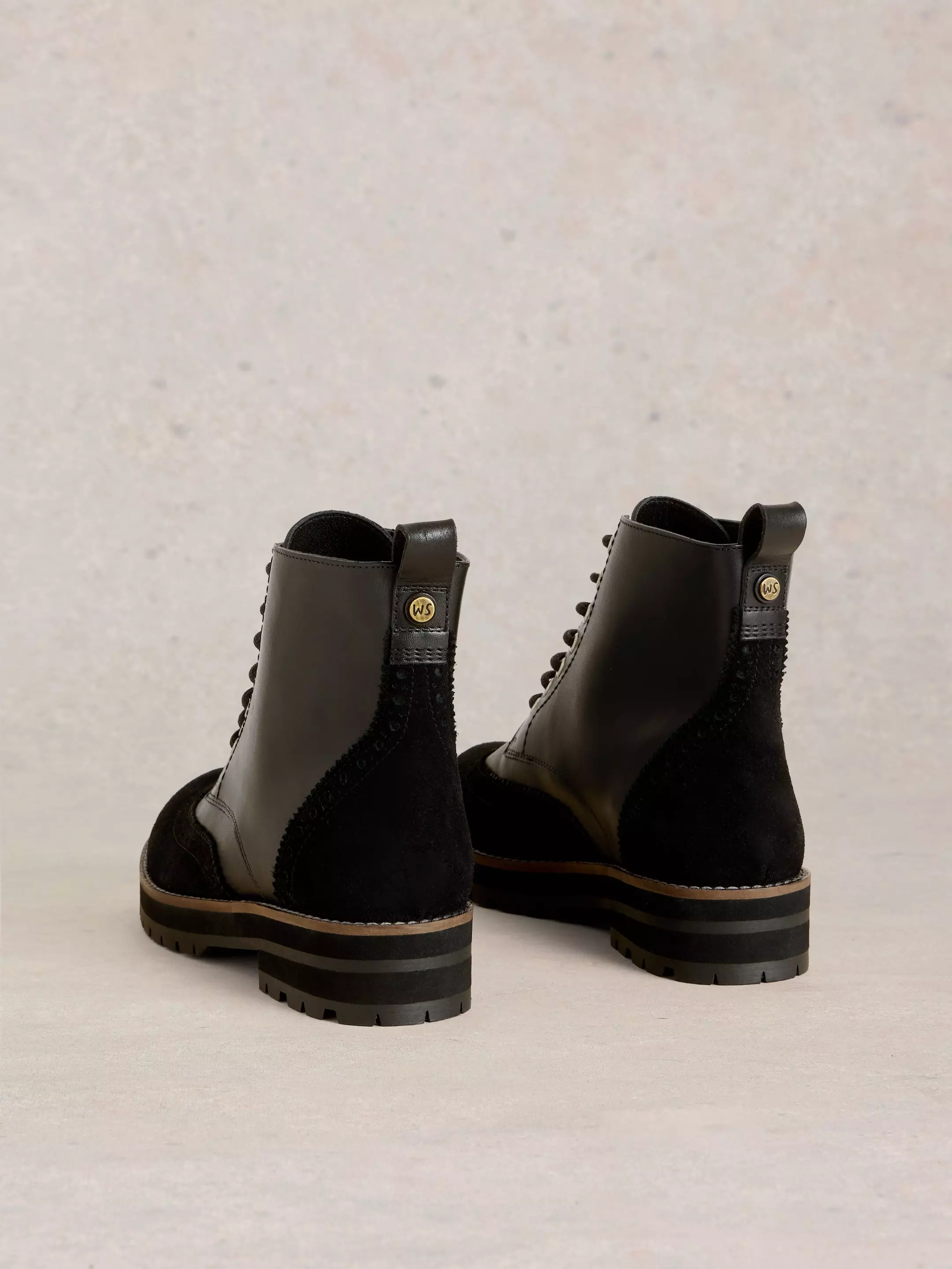 Bene Brogue Leather Boot 4 Bene Brogue Leather Boot