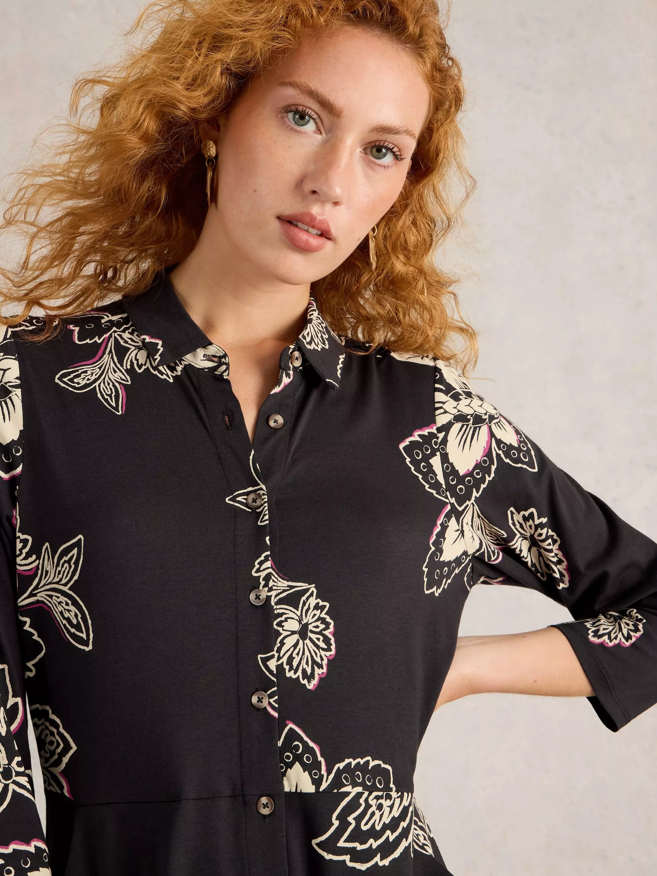 Rua Midi Jersey Shirt Dress 4 Rua Midi Jersey Shirt Dress