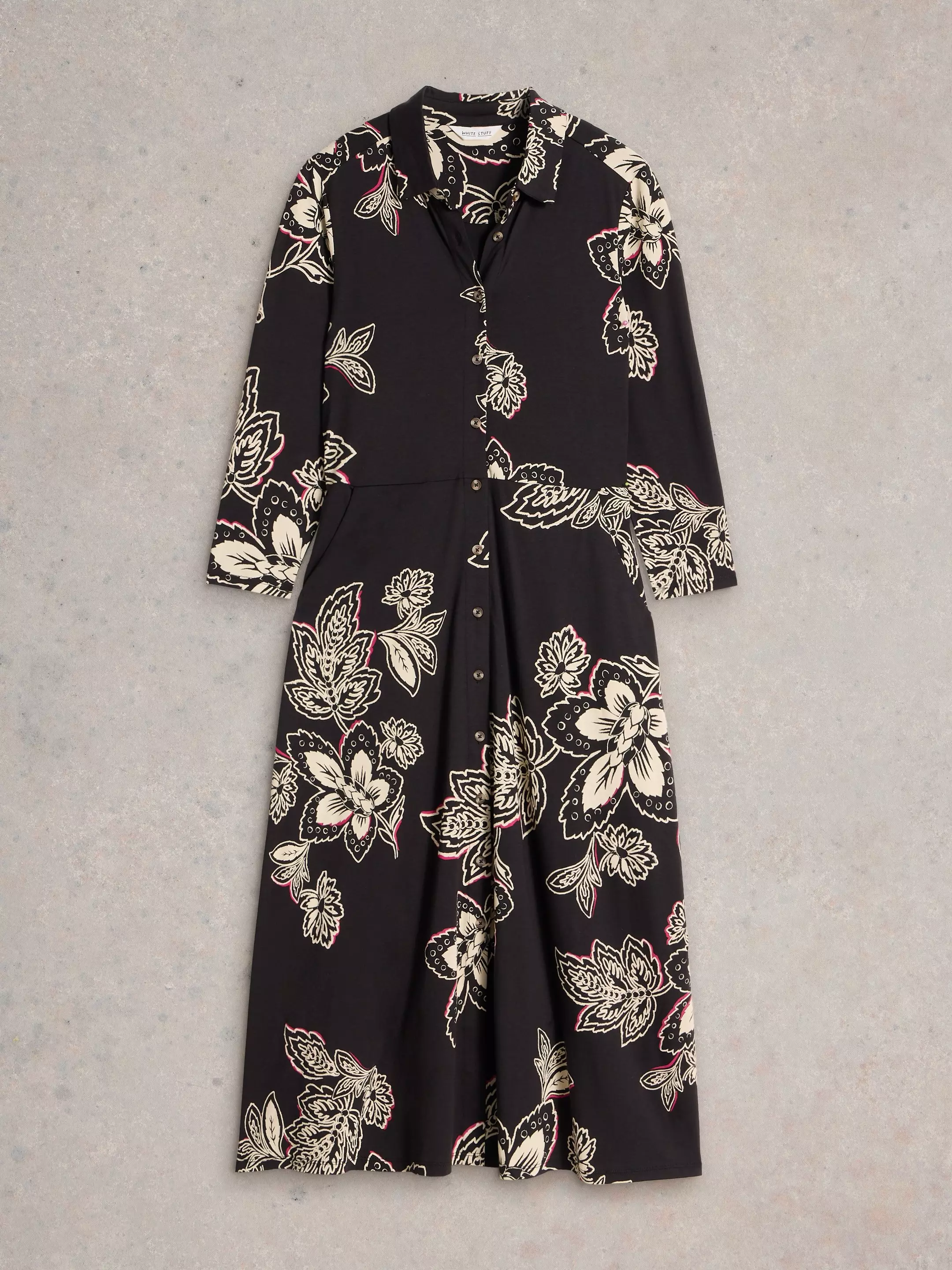 Rua Midi Jersey Shirt Dress 6 Rua Midi Jersey Shirt Dress