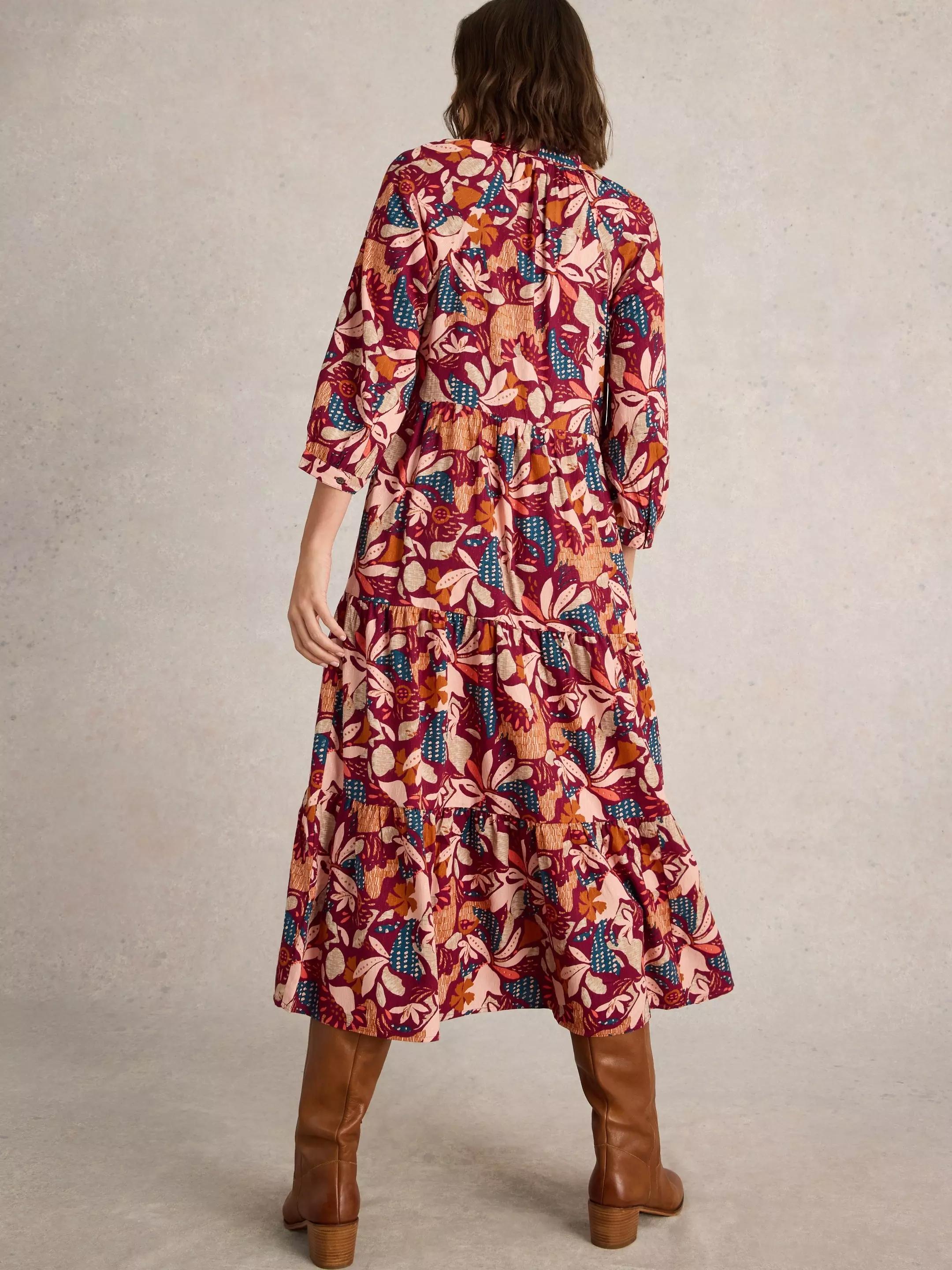 Virginia Tiered Shirt Dress 5 Virginia Tiered Shirt Dress