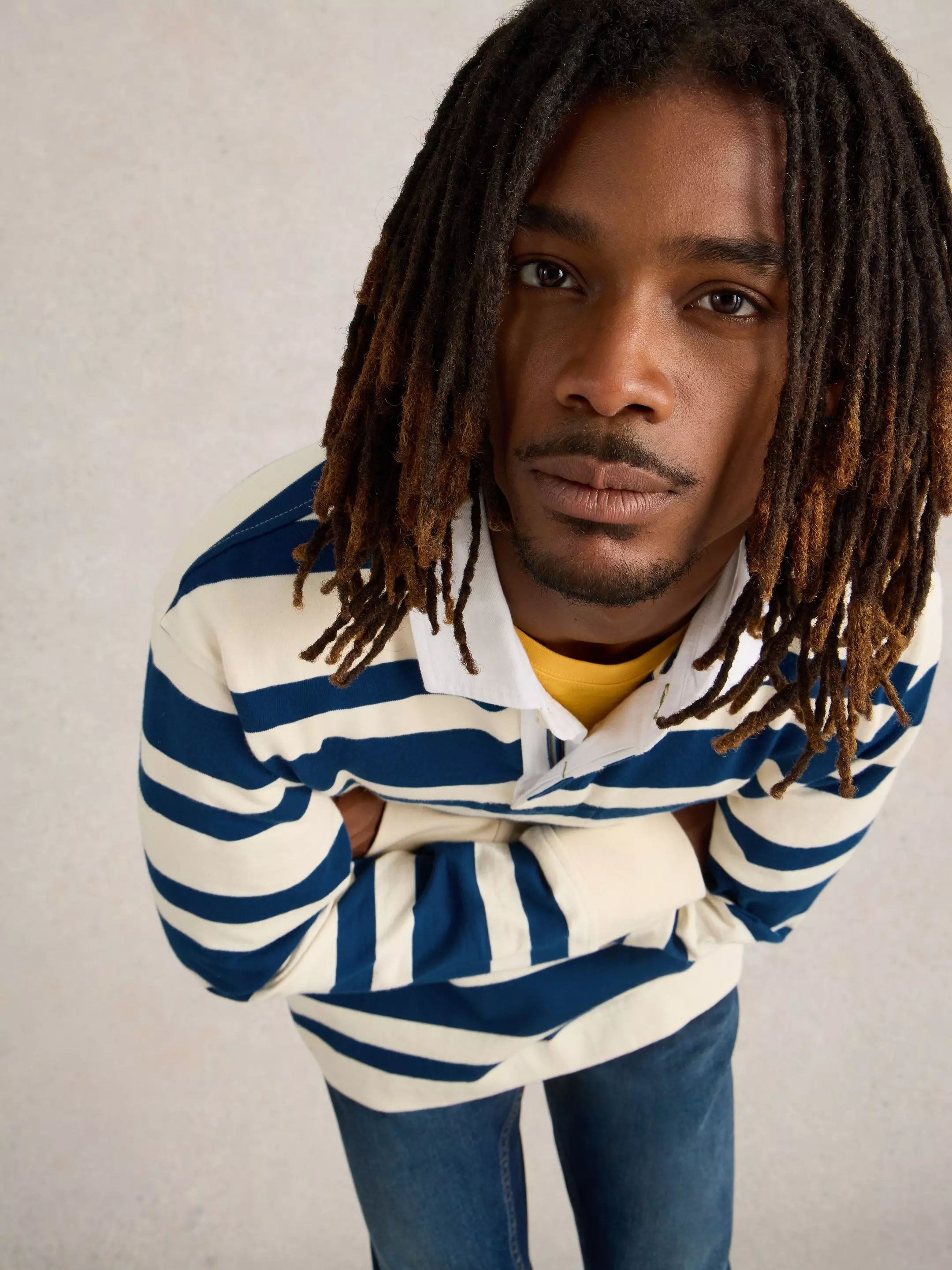 LS Stripe Rugby Shirt 4 LS Stripe Rugby Shirt