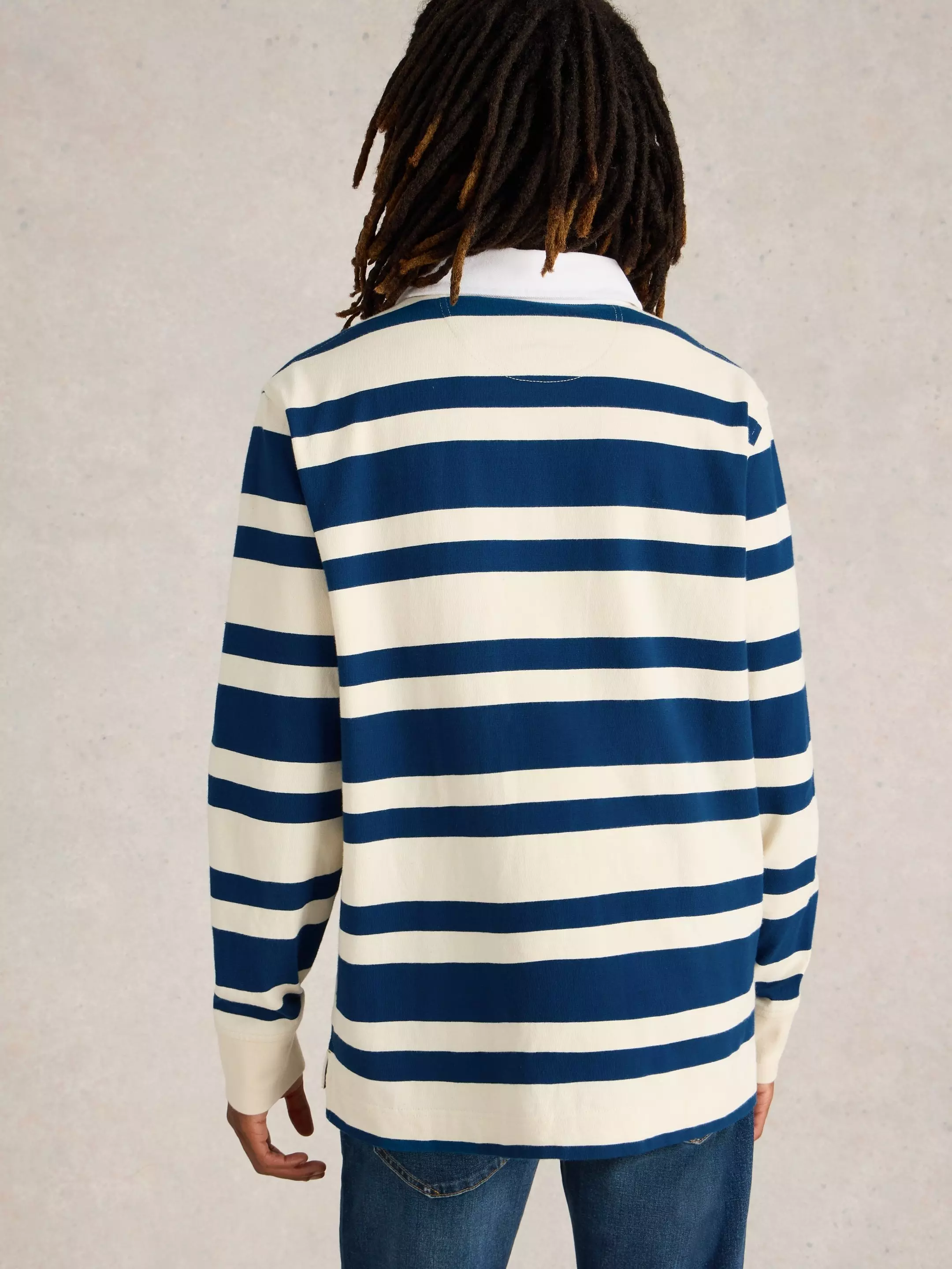 LS Stripe Rugby Shirt 5 LS Stripe Rugby Shirt