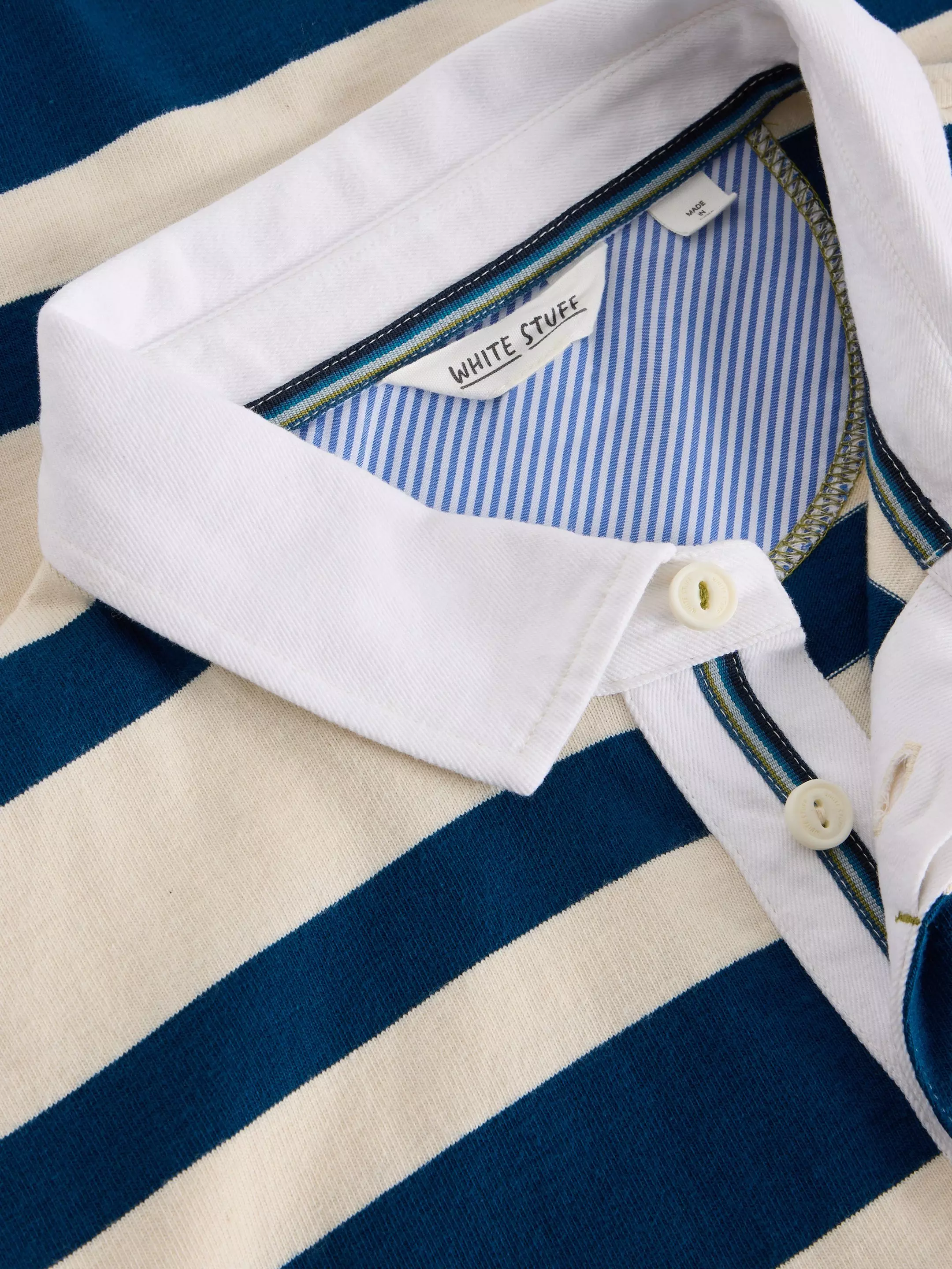 LS Stripe Rugby Shirt 7 LS Stripe Rugby Shirt