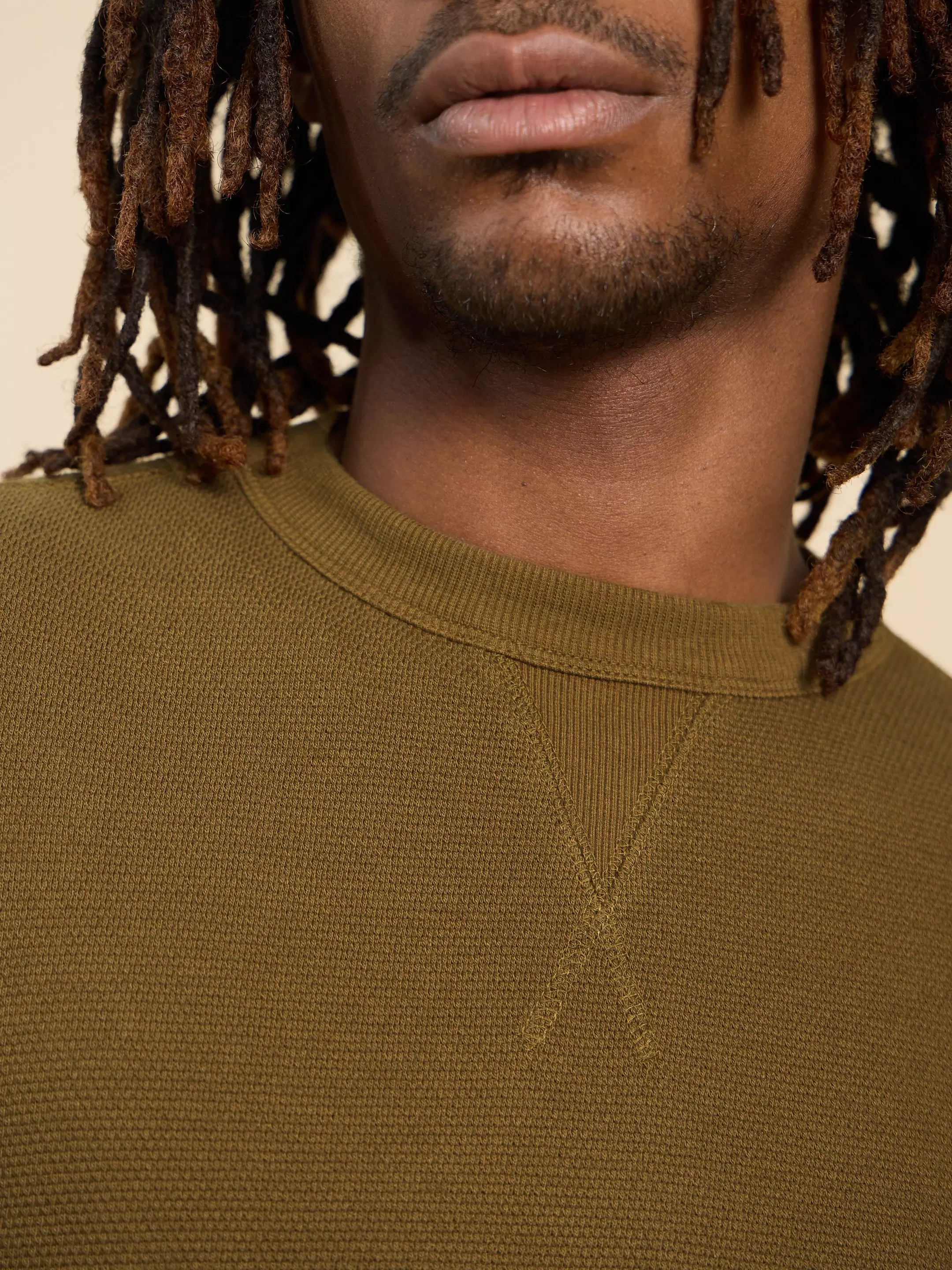 Pique Crew Neck Sweat 4 Pique Crew Neck Sweat