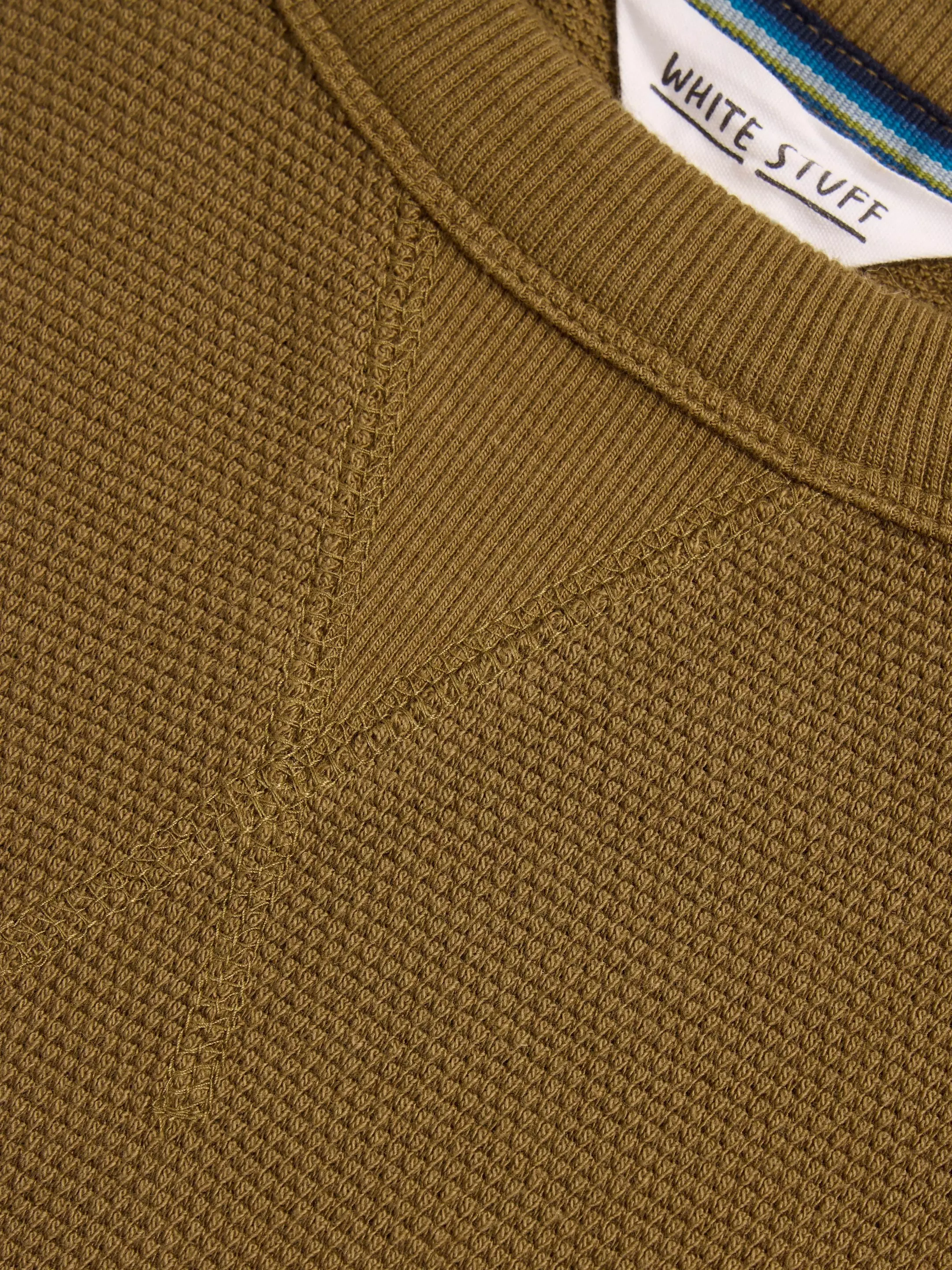 Pique Crew Neck Sweat 7 Pique Crew Neck Sweat