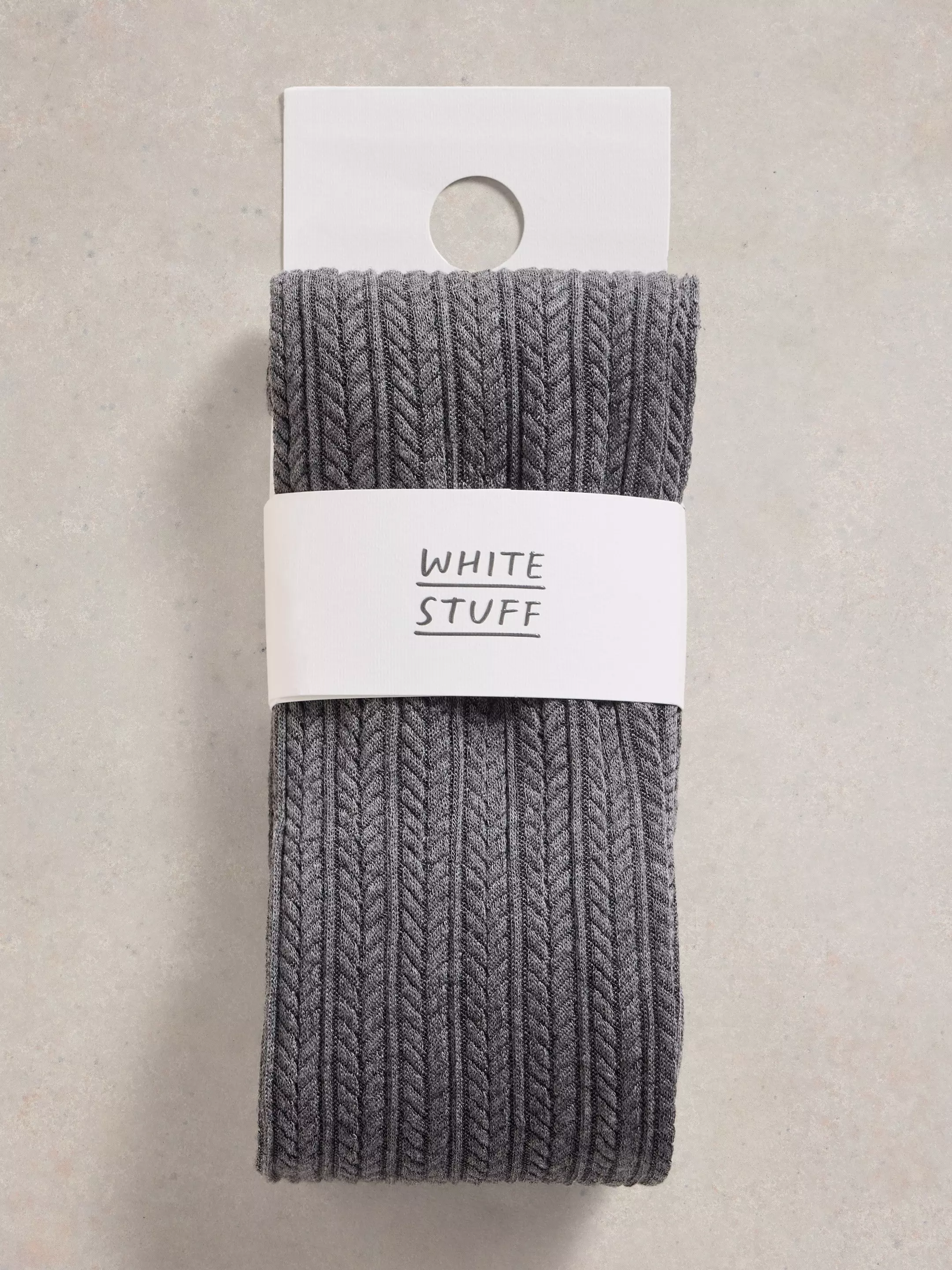 Cara Cable Knit Tights