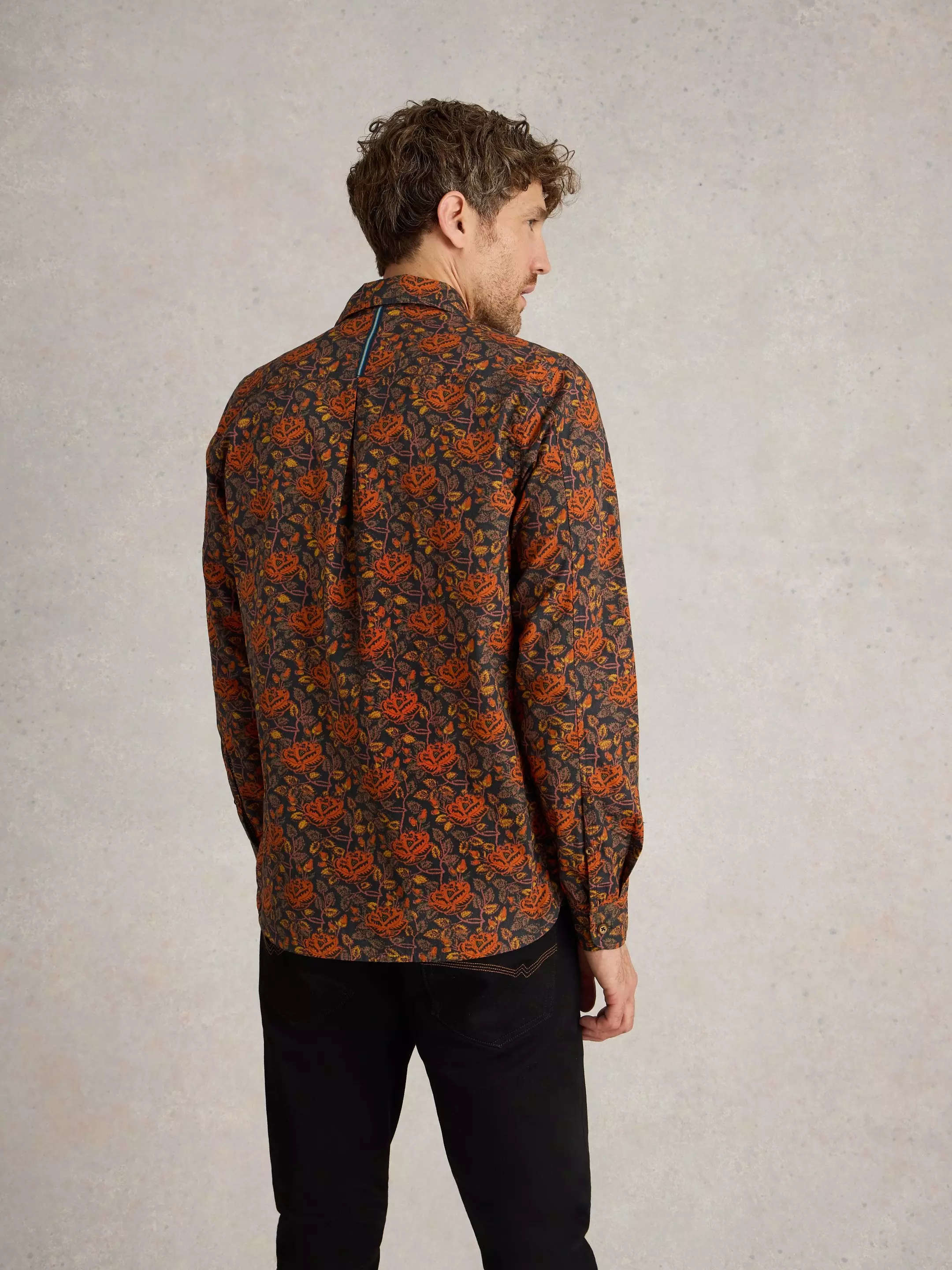 Block Floral Printed Shirt 5 Block Floral Printed Shirt